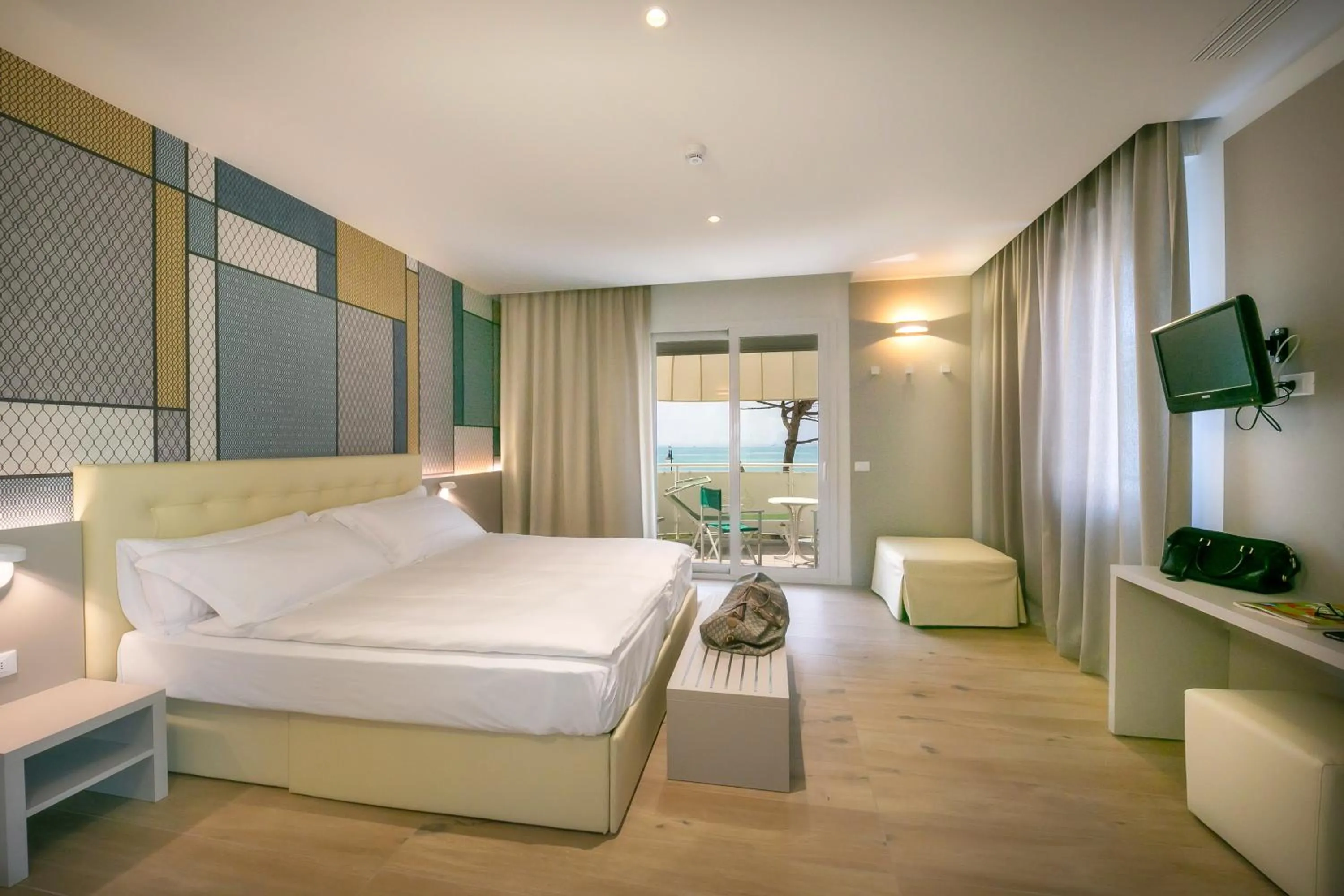 Bedroom in Hotel Le Lampare