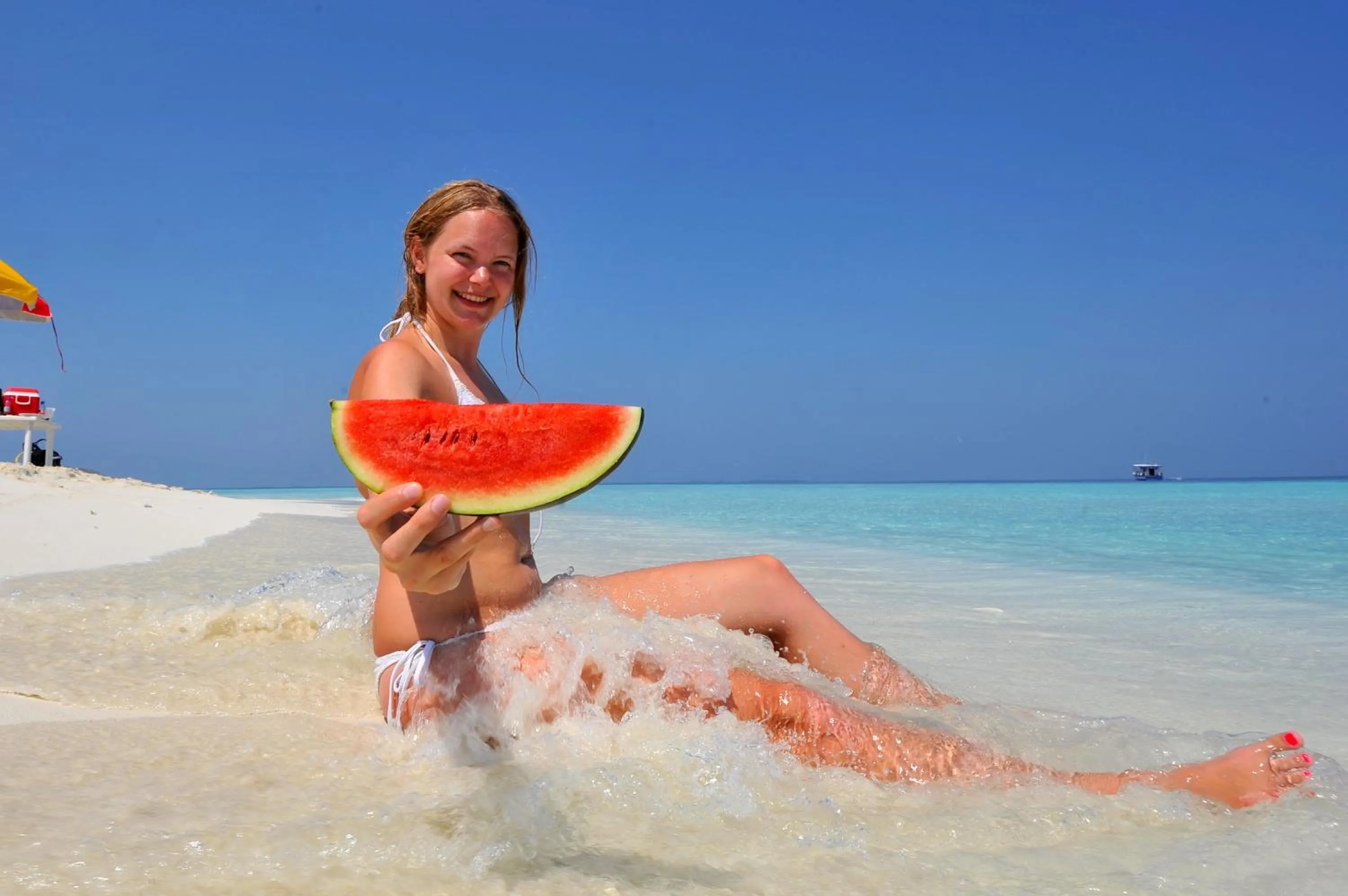 Off site in Triton Beach Hotel & Spa