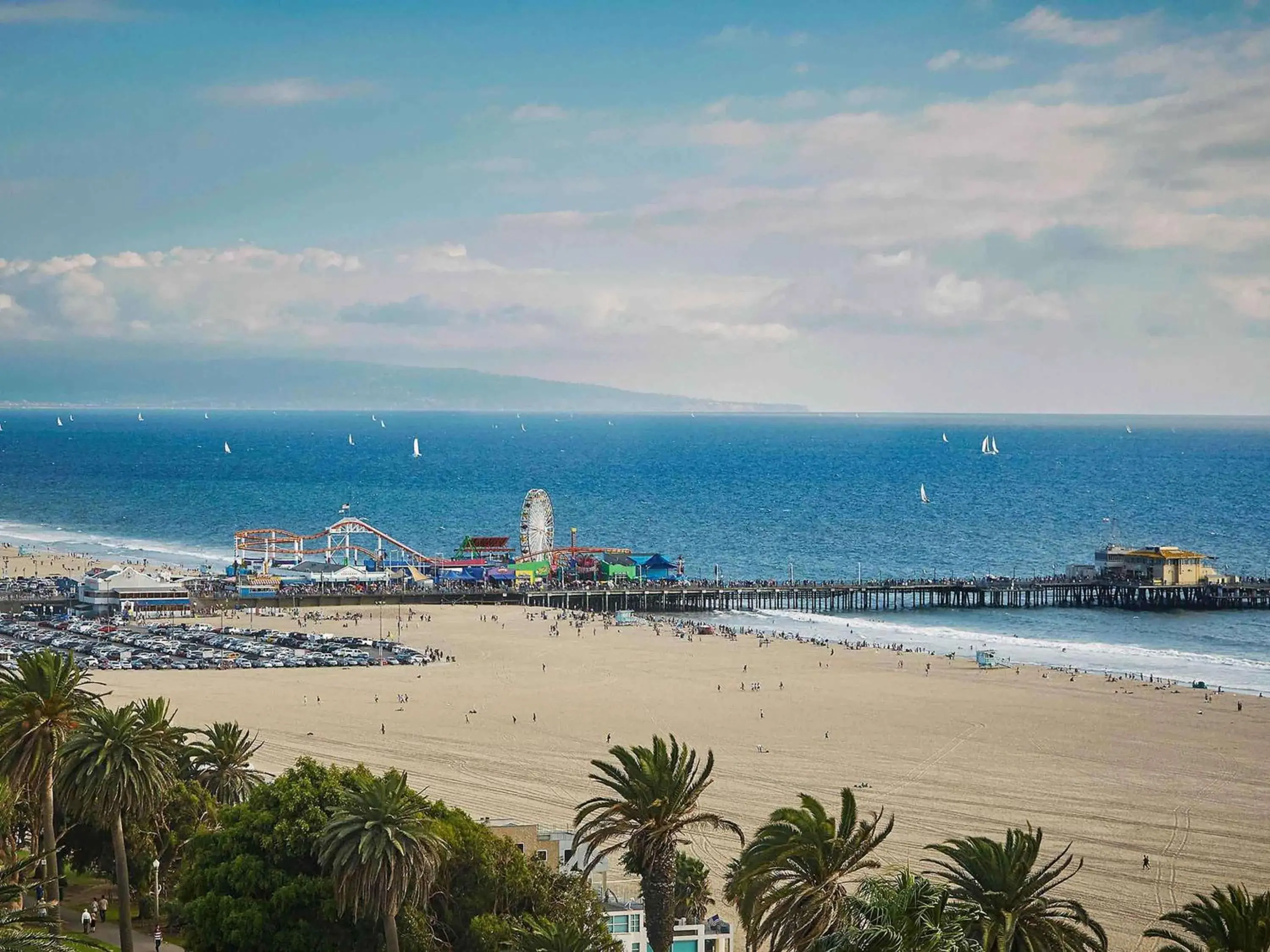 Deluxe Ocean View Room with Two Double Beds in Fairmont Miramar Hotel & Bungalows Deluxe Ocean View Room with Two Double Beds in Fairmont Miramar Hotel & Bungalows
