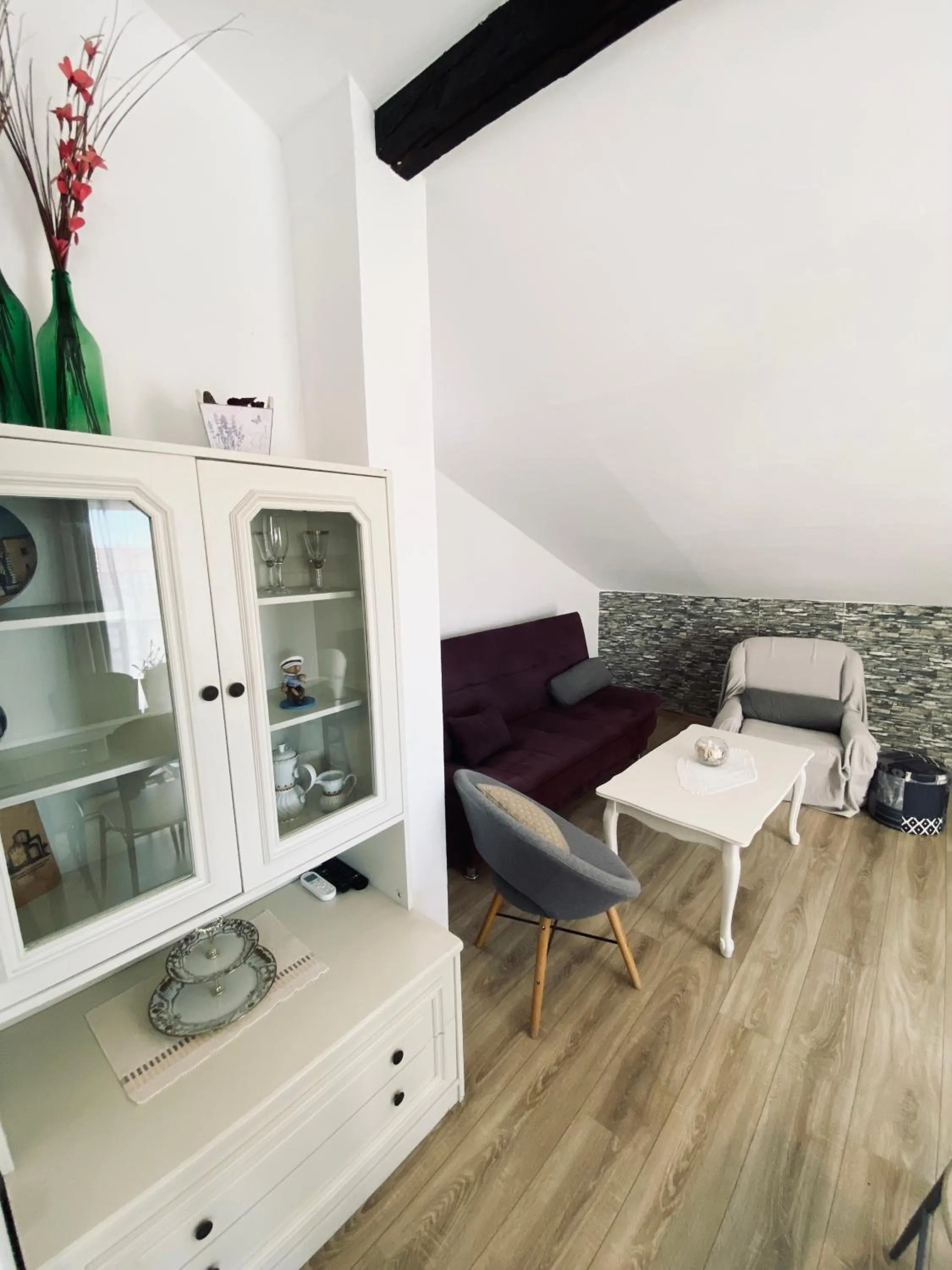 Living room in Luna Maris Apartments