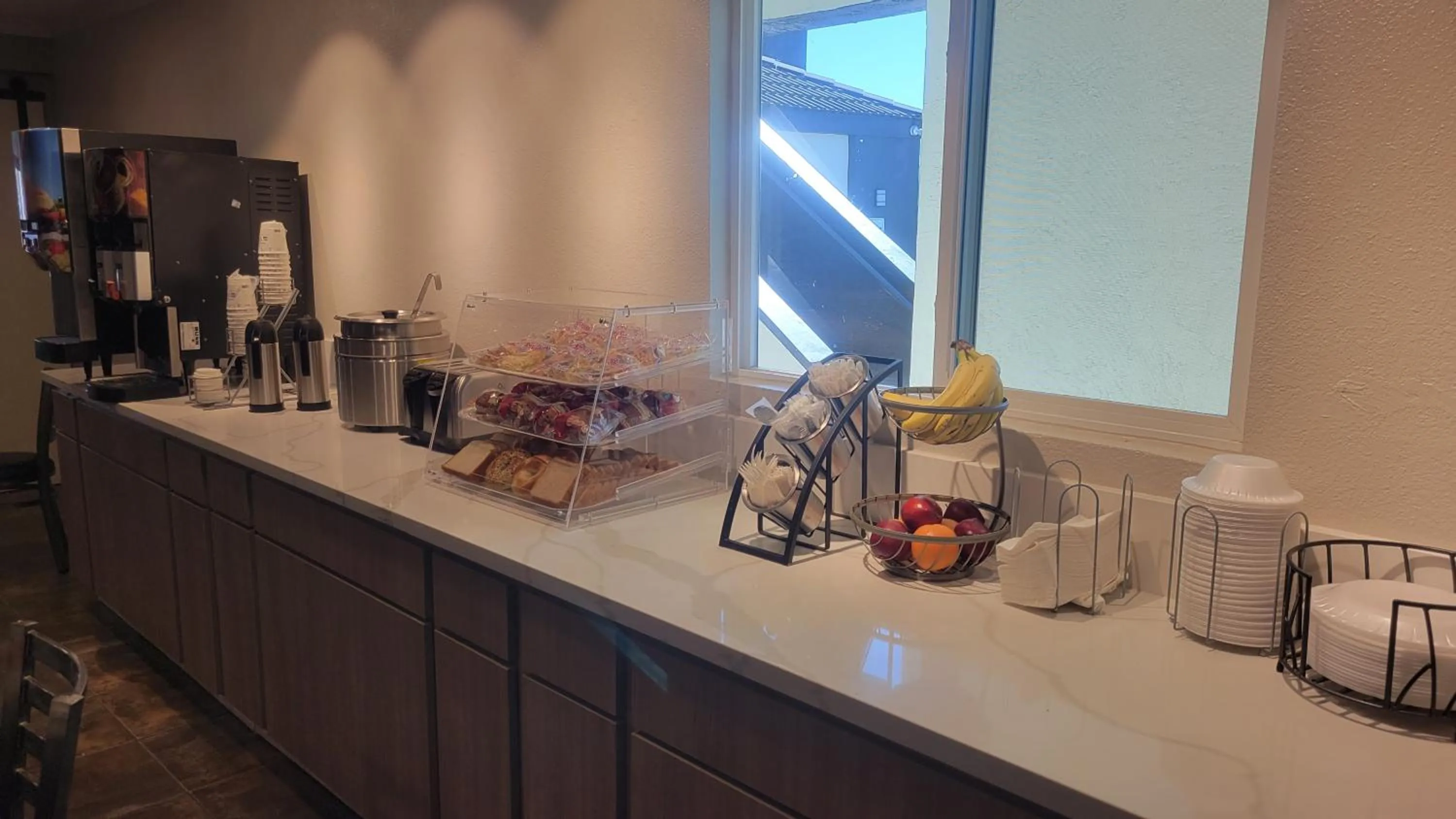 Continental breakfast in SureStay Hotel by Best Western Chula Vista San Diego Bay