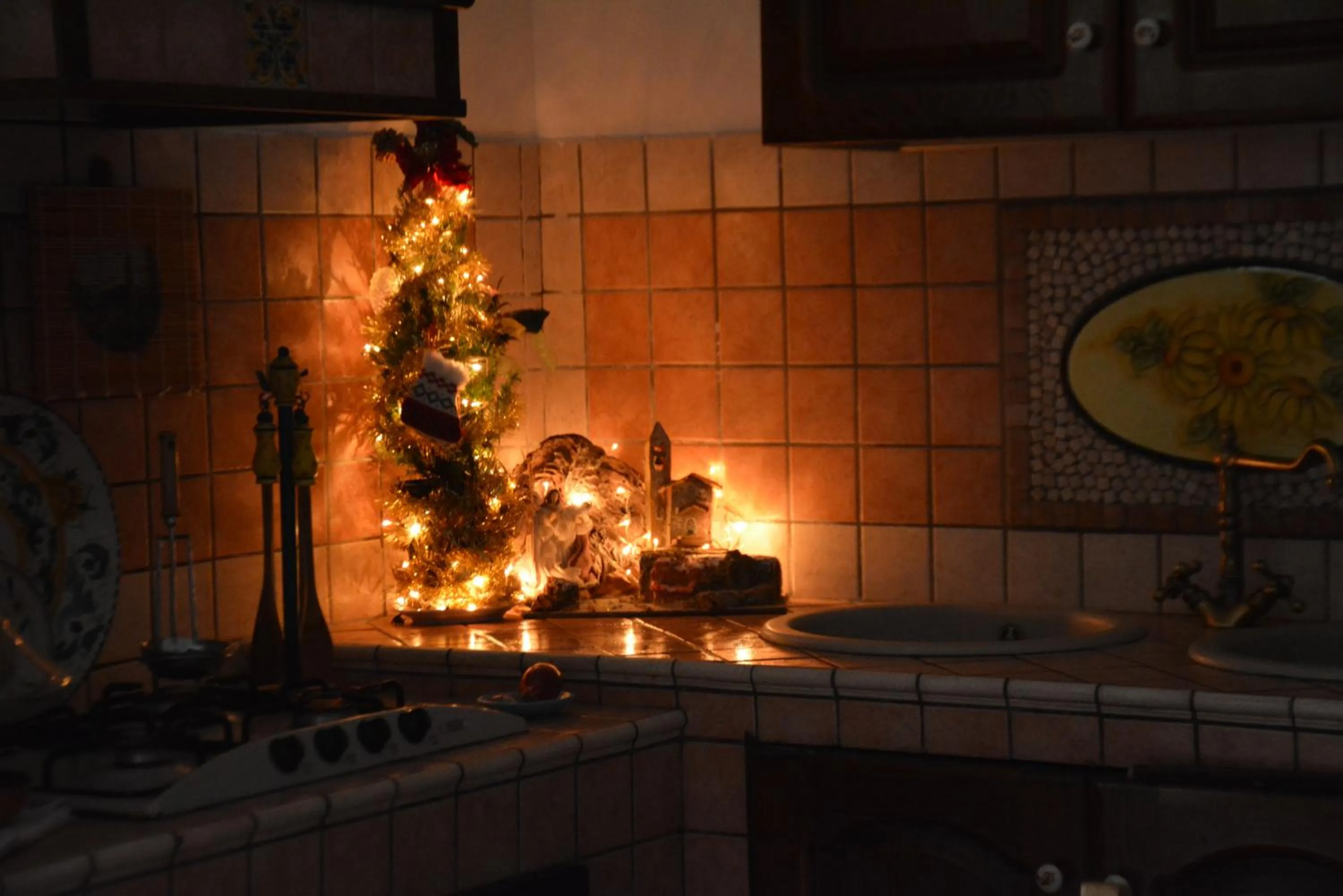 Decorative detail in Etna Hiking B&B