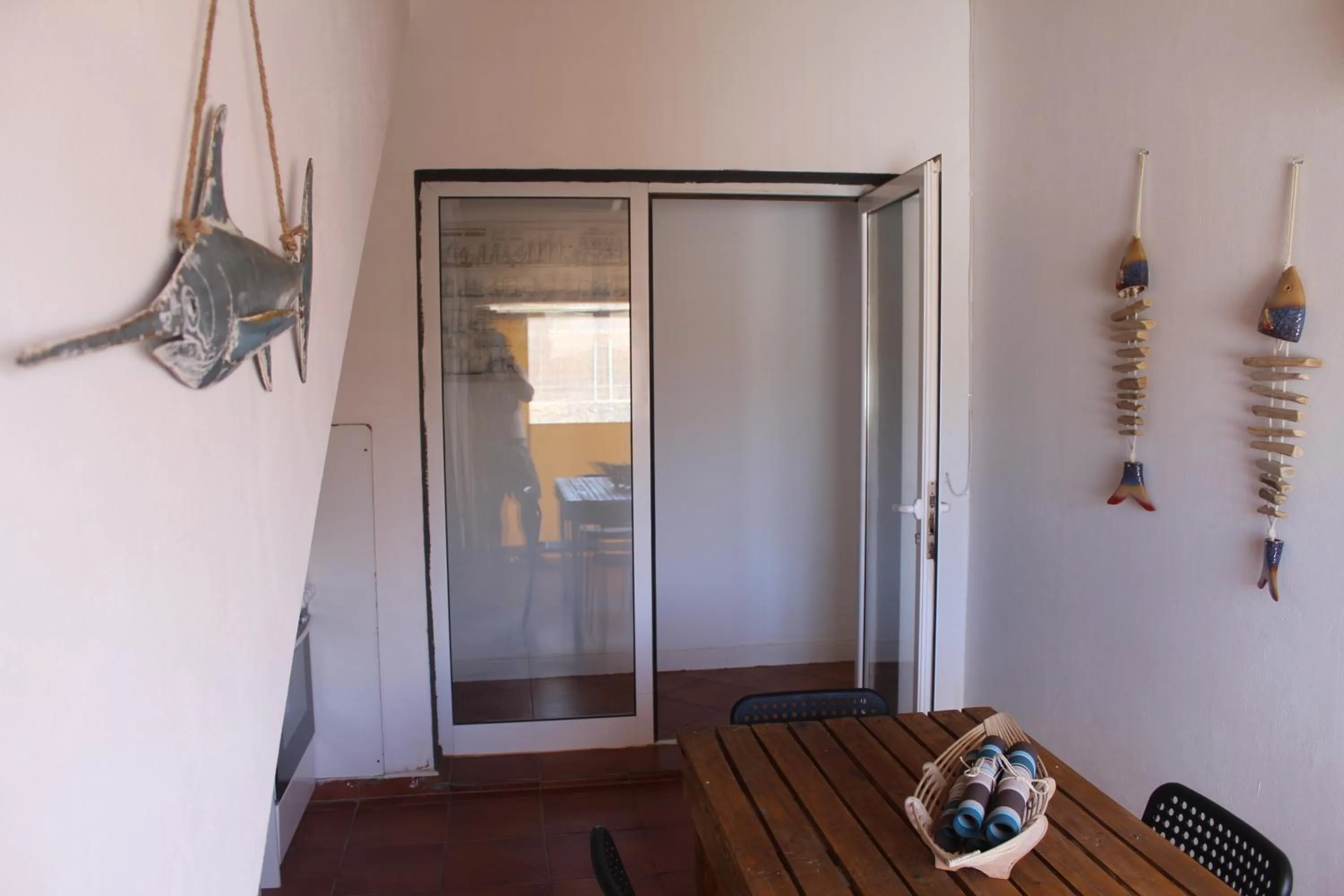 Dining area in Da Mata Kite&Surf House