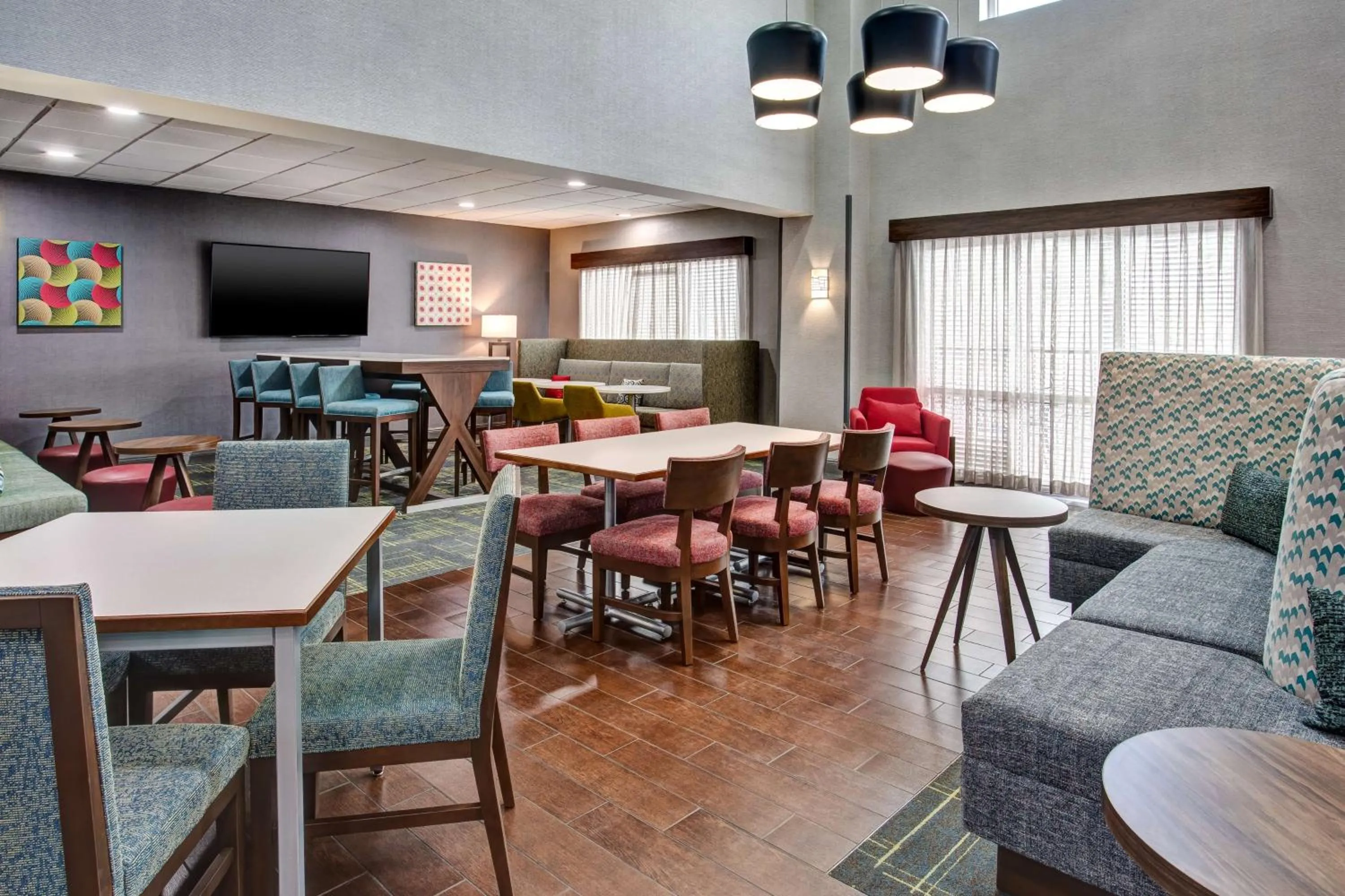 Lobby or reception in Hampton Inn & Suites Cape Coral / Fort Myers