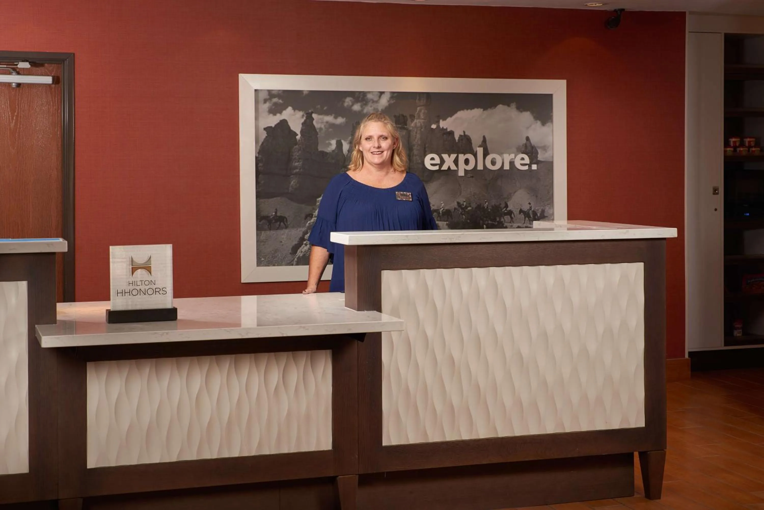 Lobby or reception in Hampton Inn Phoenix/Anthem