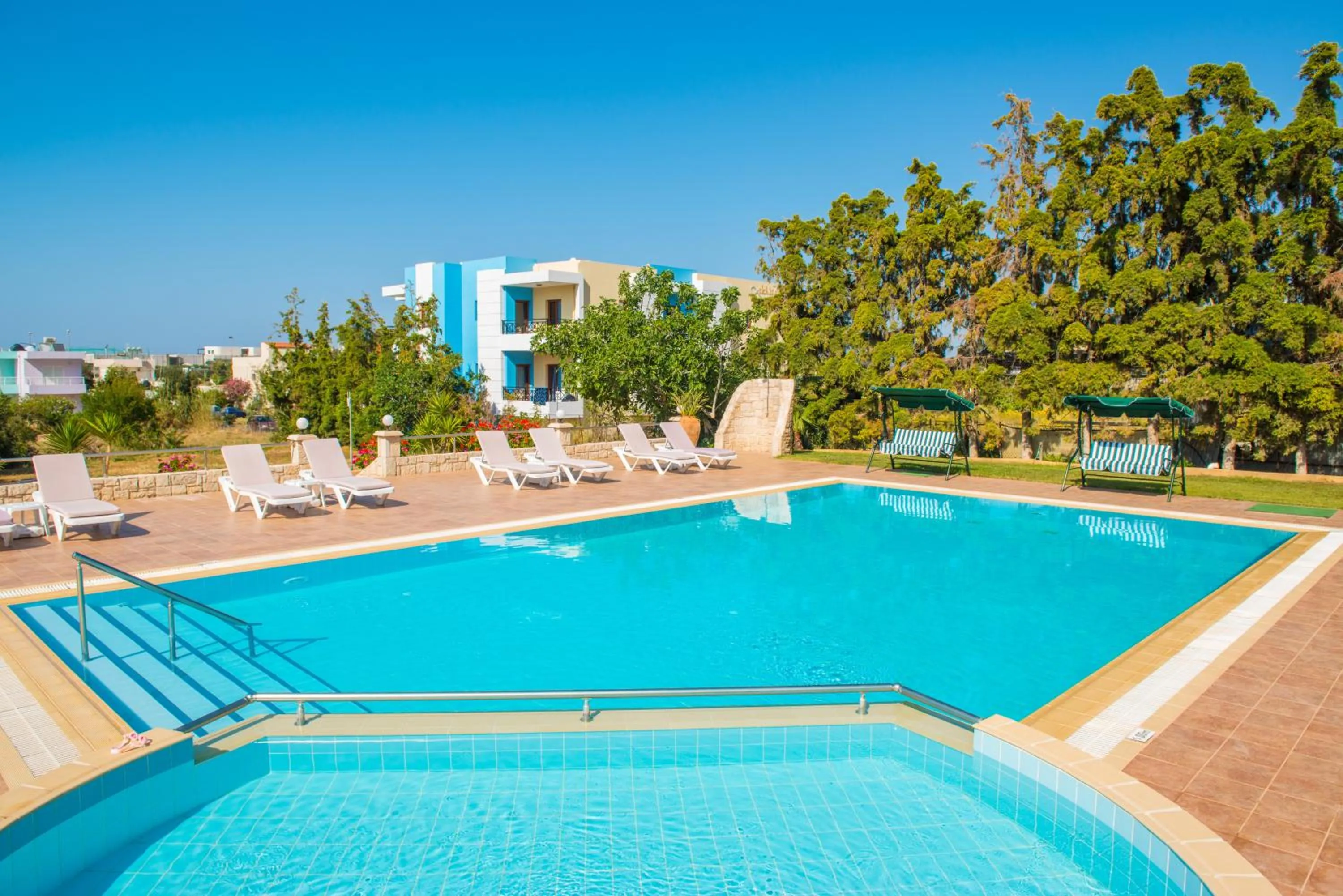 Patio in W Suites by Estia