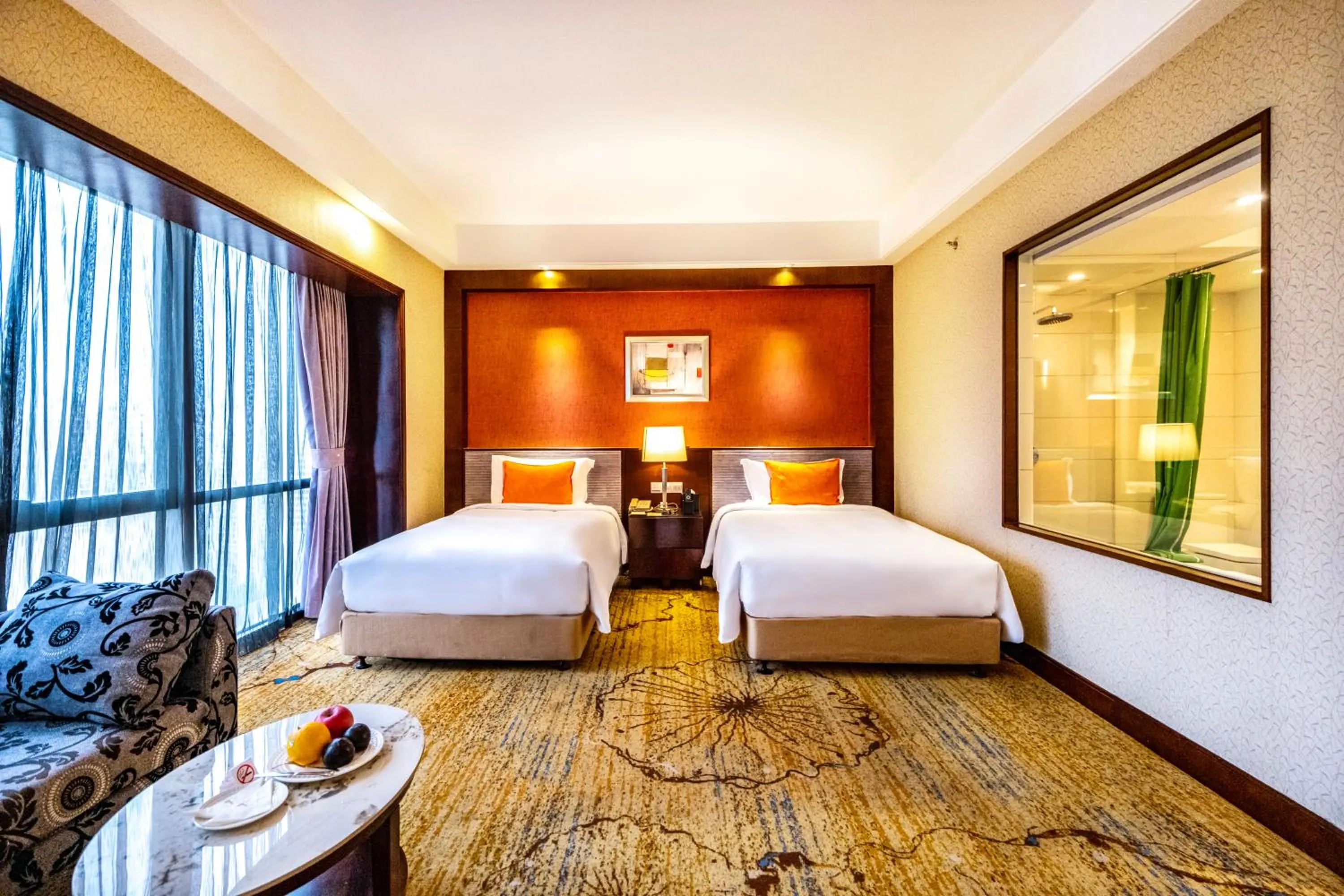 Bedroom, Bed in Leeden Hotel Guangzhou