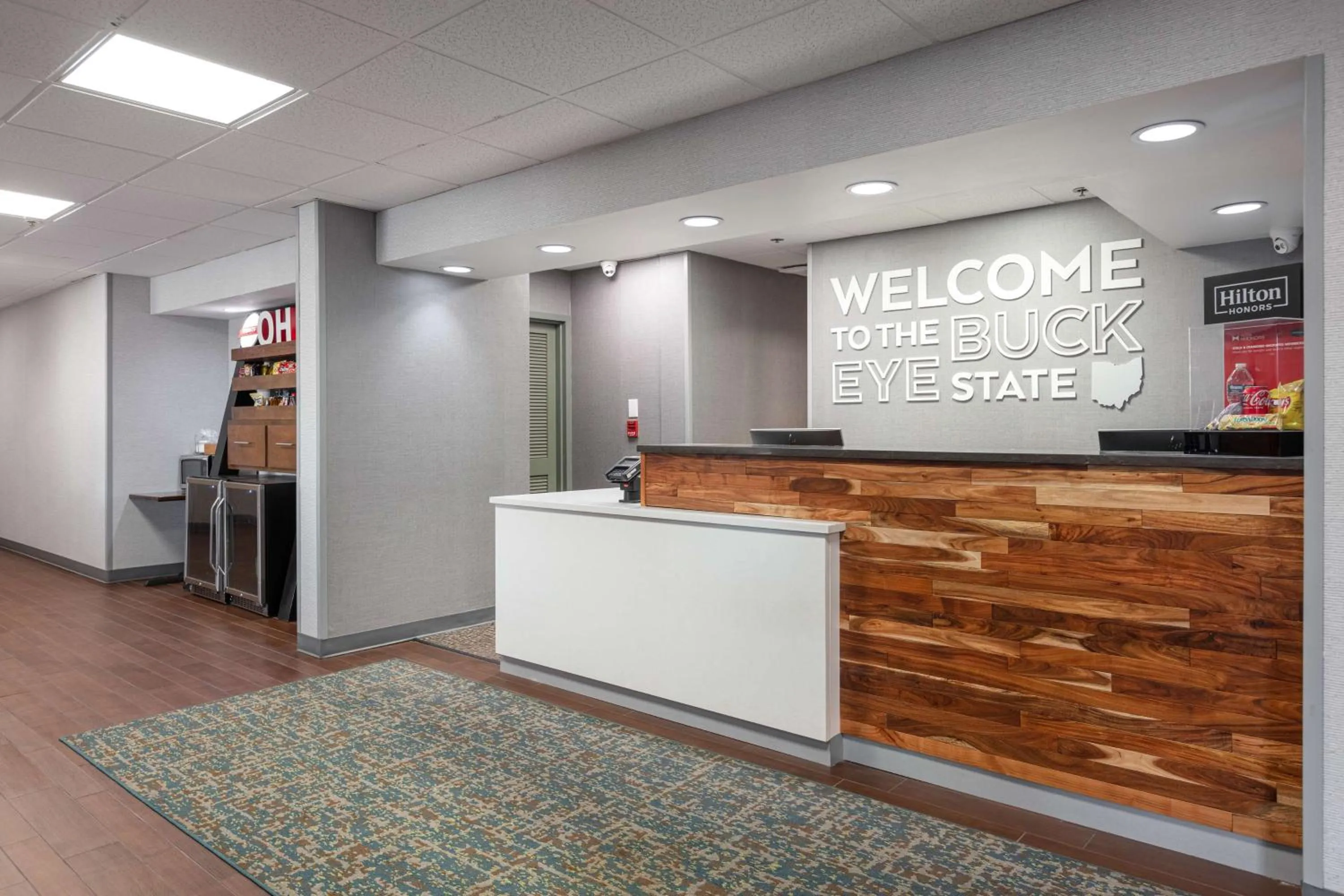 Lobby or reception in Hampton Inn Columbus/Dublin