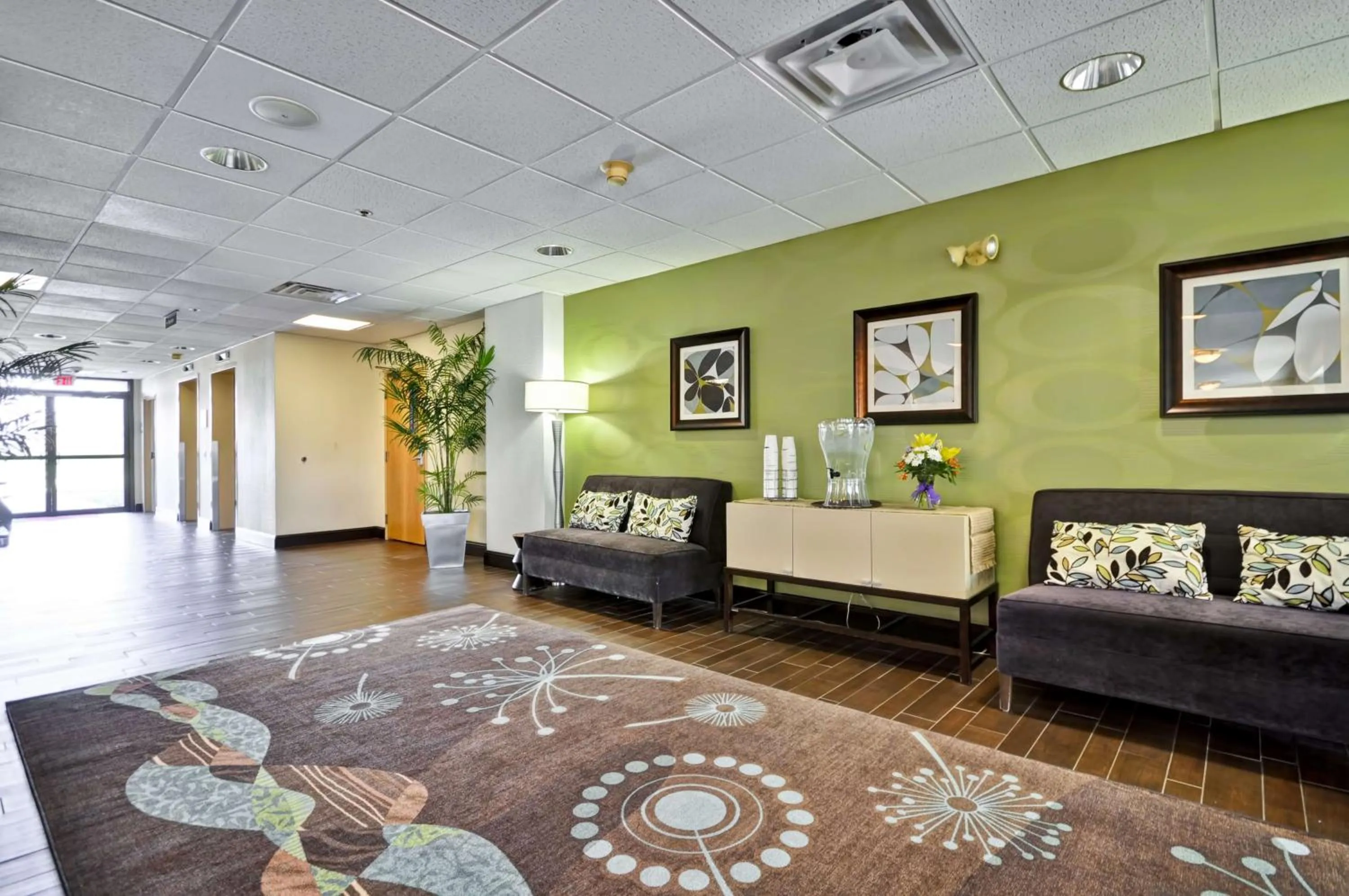 Lobby or reception in Hampton Inn Columbus/Dublin