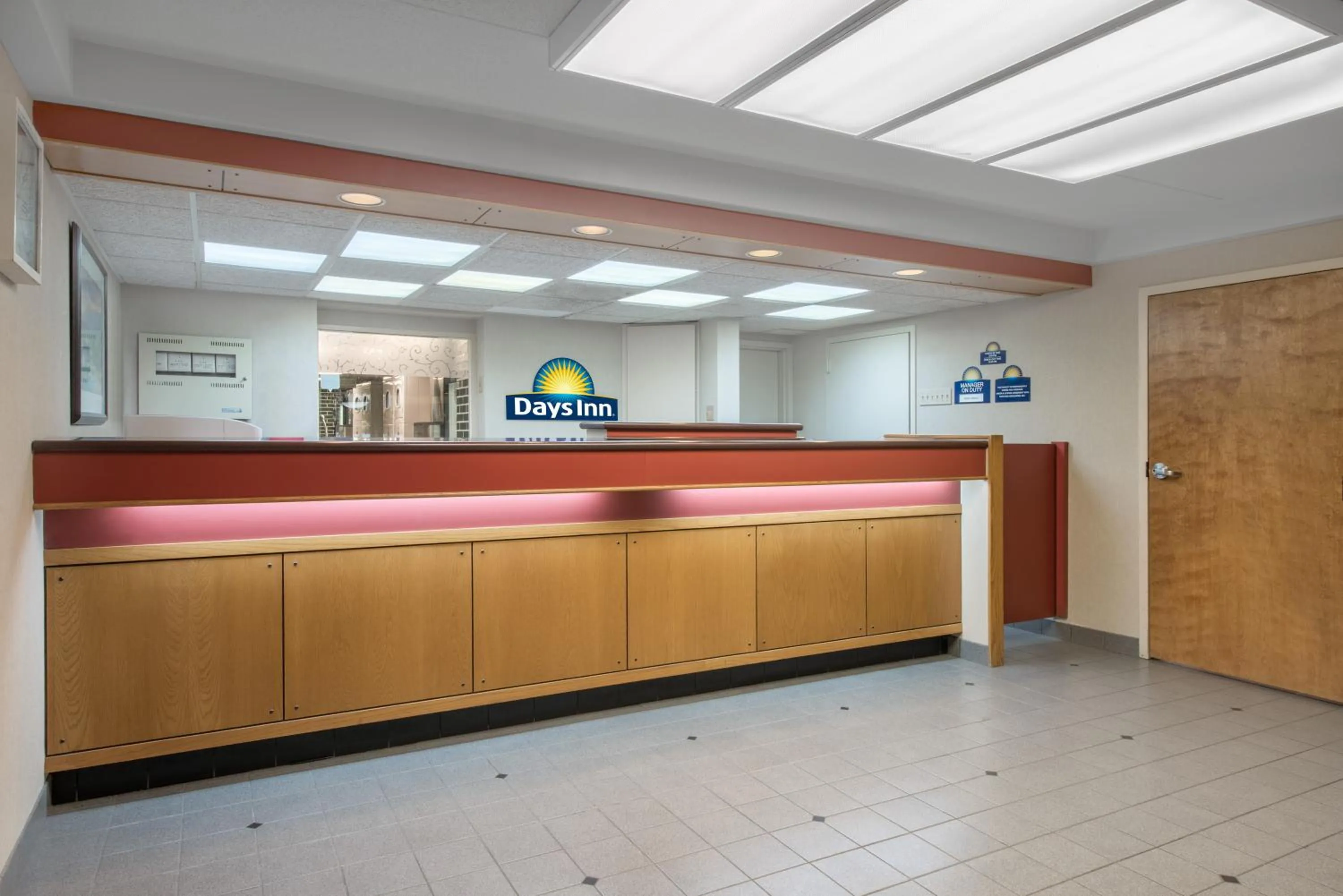 Lobby or reception in Days Inn by Wyndham Harrisburg North