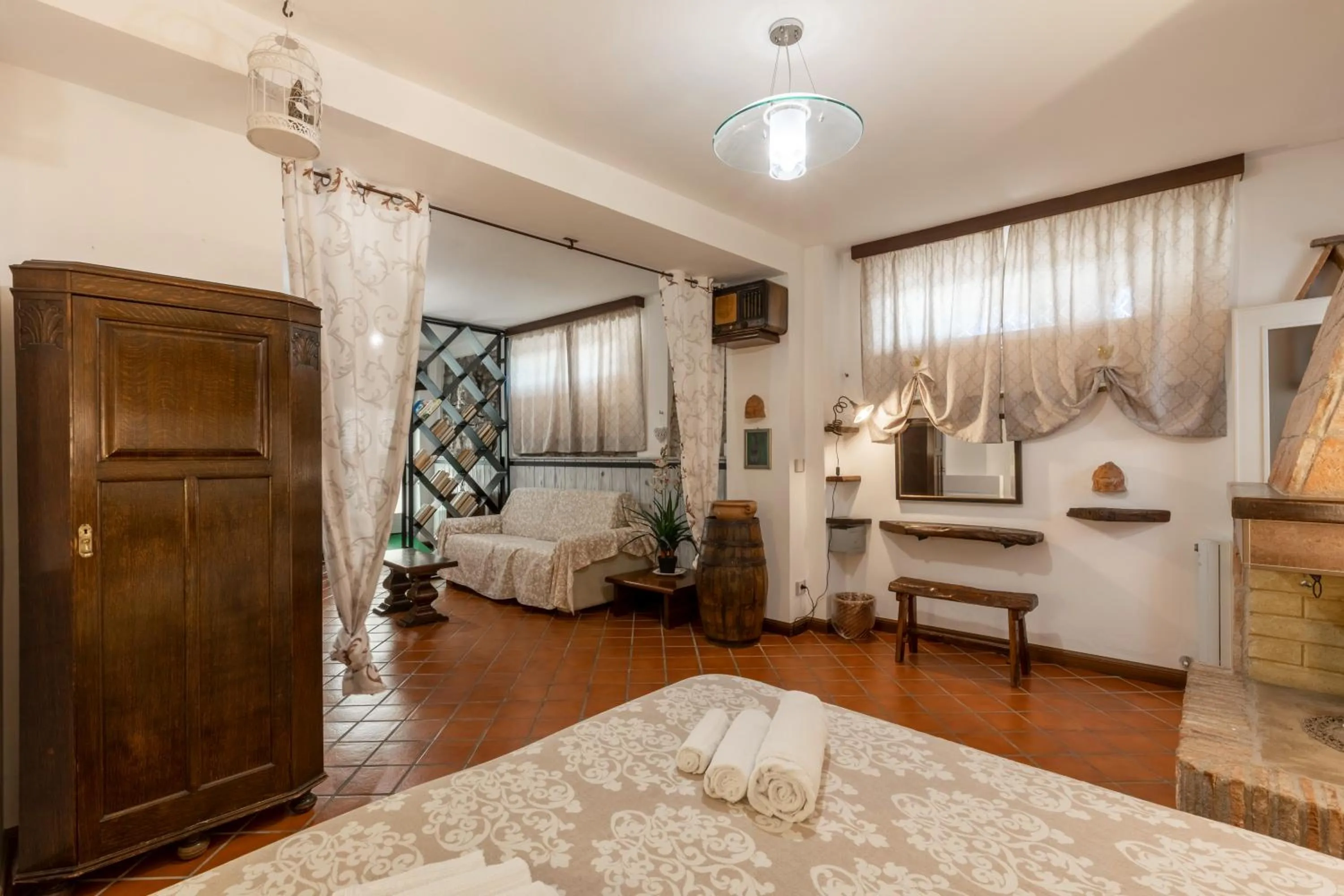 hair dresser, Bed in Il Torrione