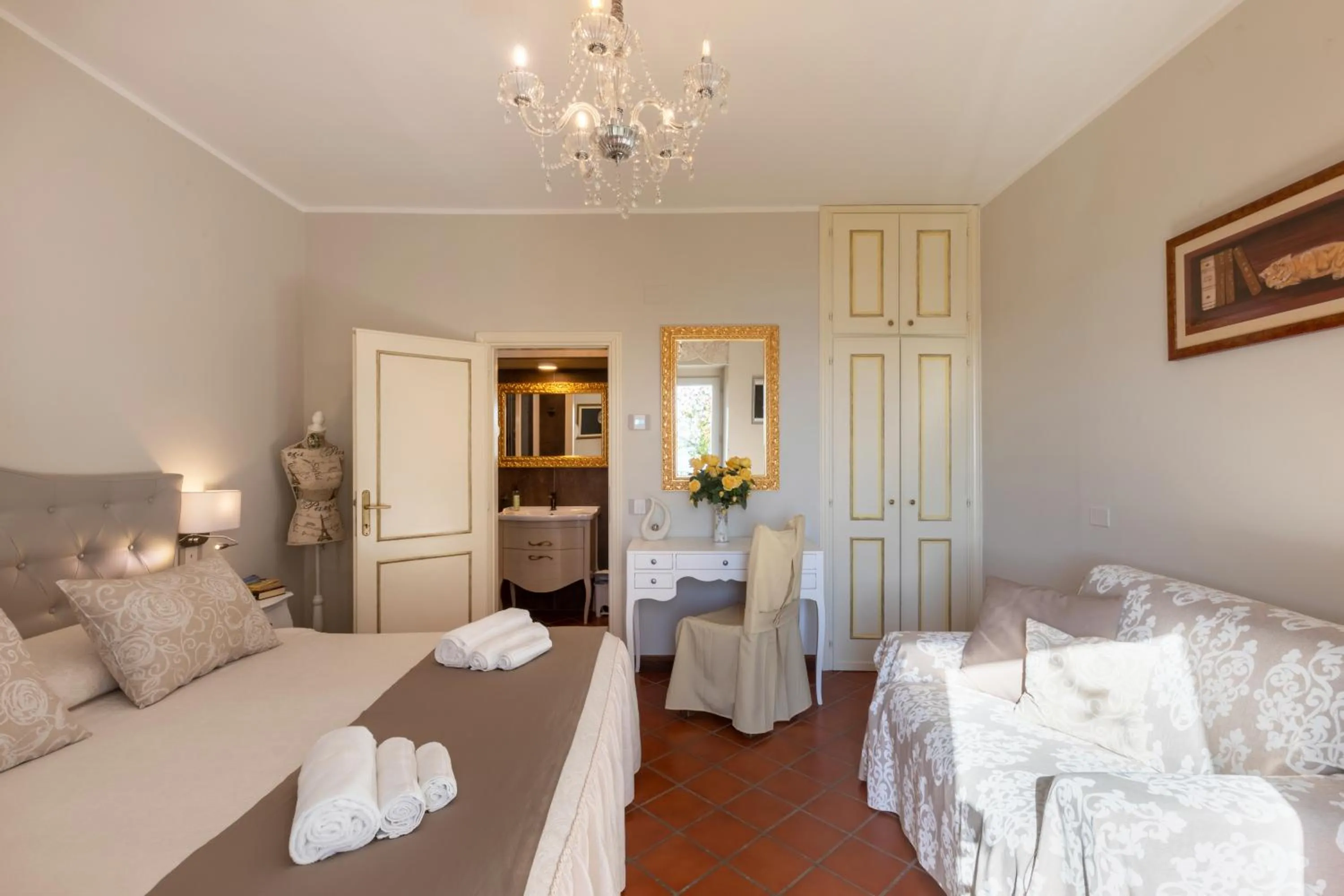 View (from property/room), Bed in Il Torrione