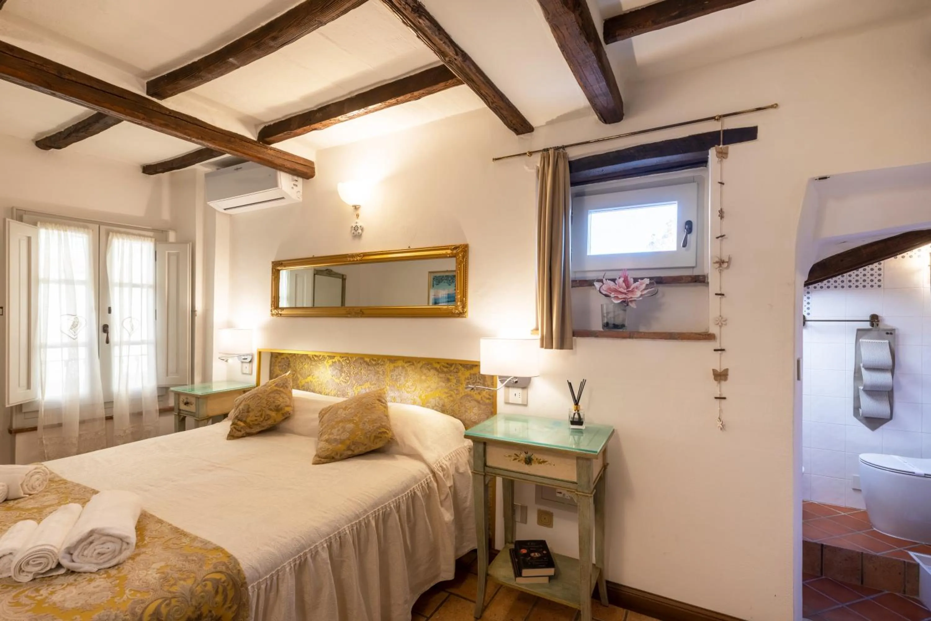 View (from property/room), Bed in Il Torrione