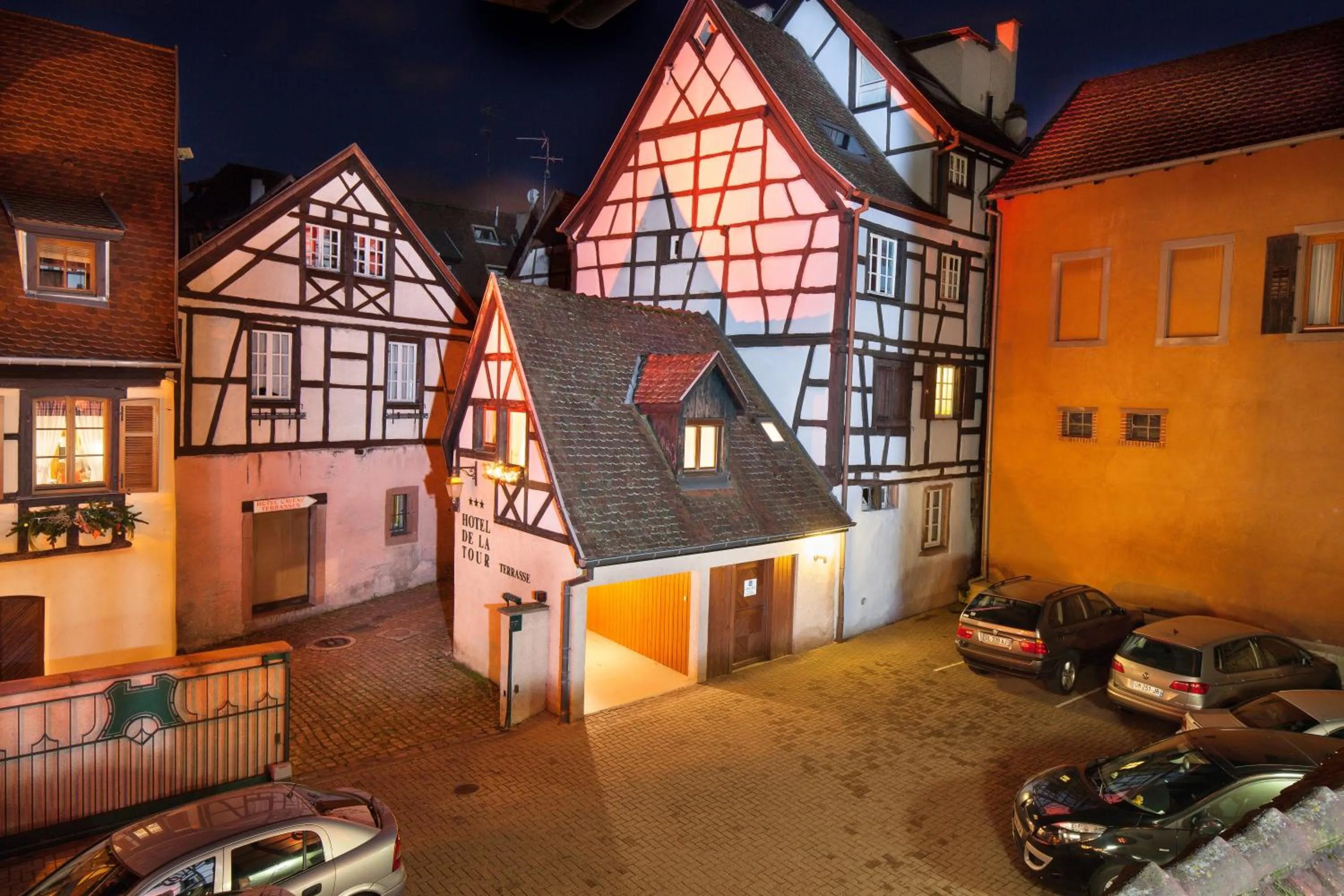 View (from property/room) in Logis Hôtel de la Tour