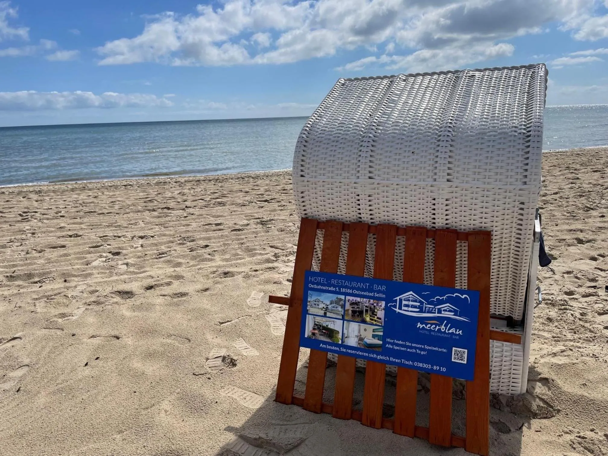 Beach in Hotel meerblau