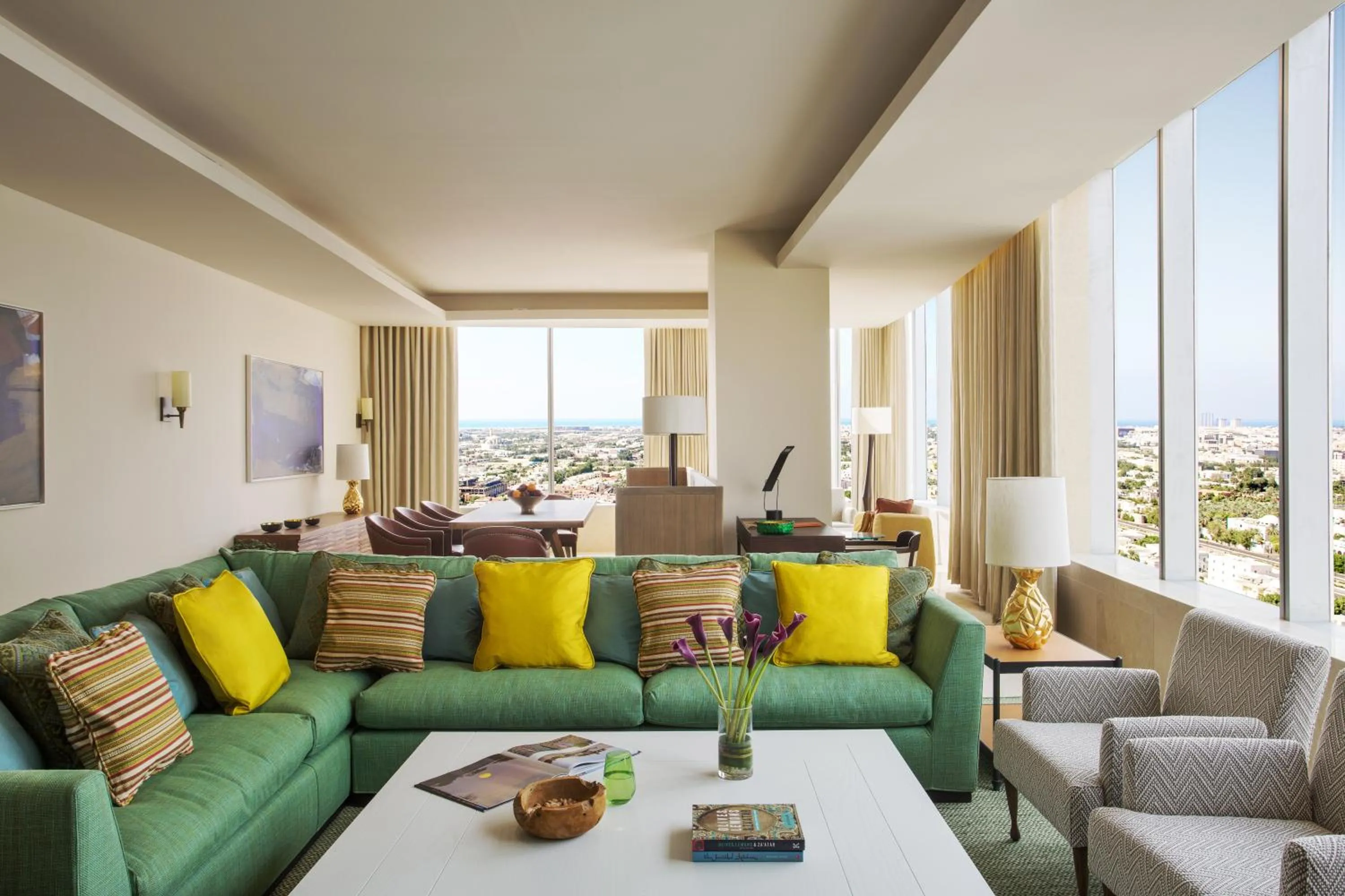 Living room in Assila, a Luxury Collection Hotel, Apartment Jeddah