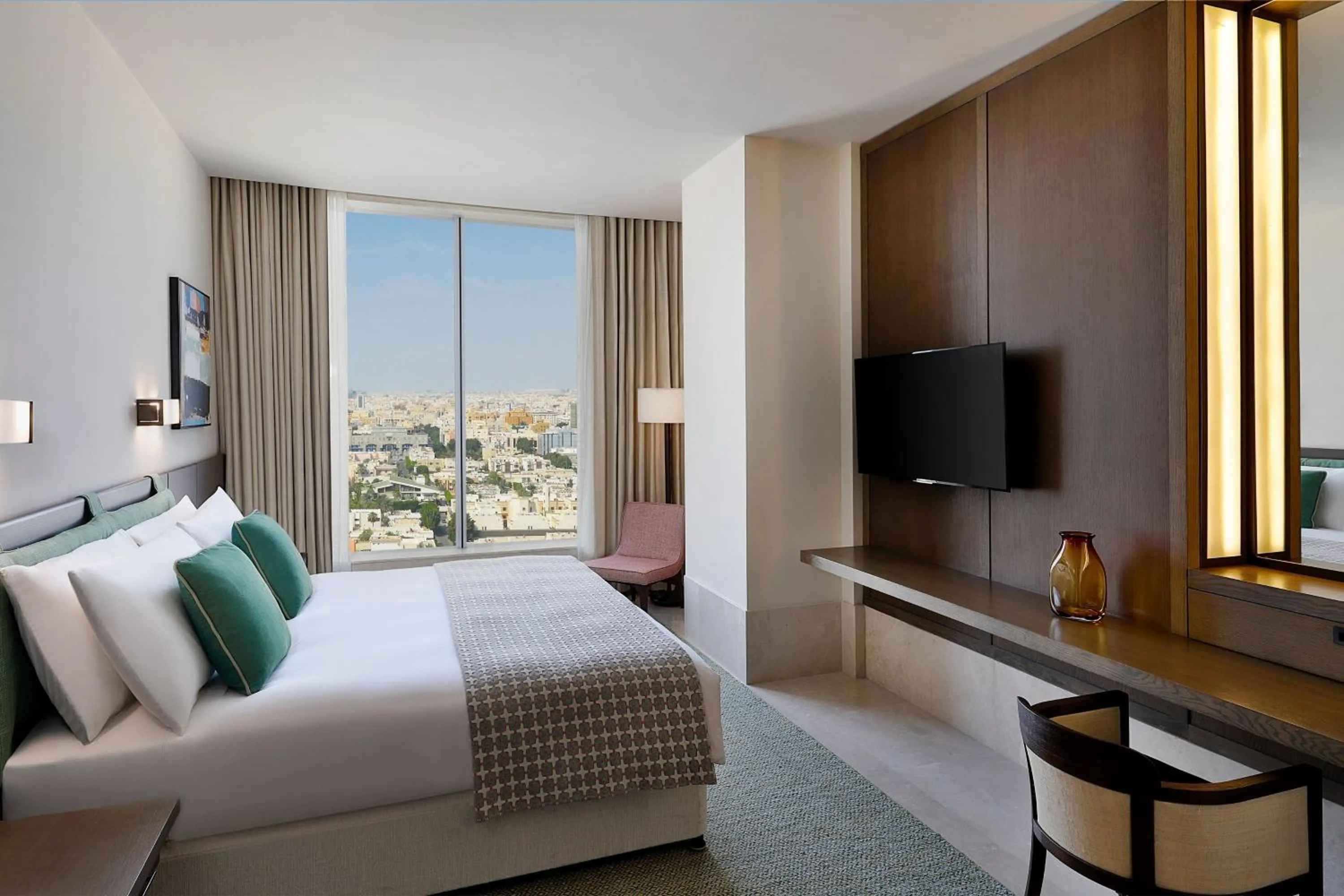 Bedroom, Bed in Assila, a Luxury Collection Hotel, Apartment Jeddah