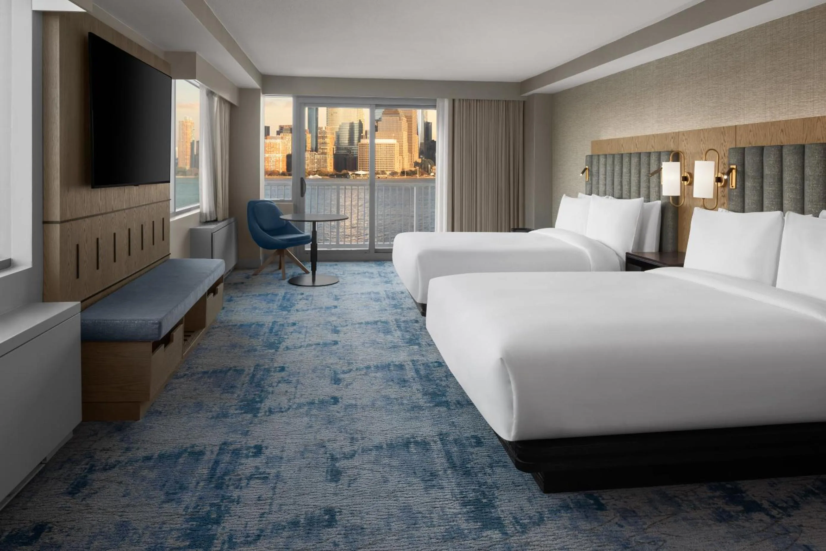 Bedroom, Bed in Hyatt Regency Jersey City on the Hudson