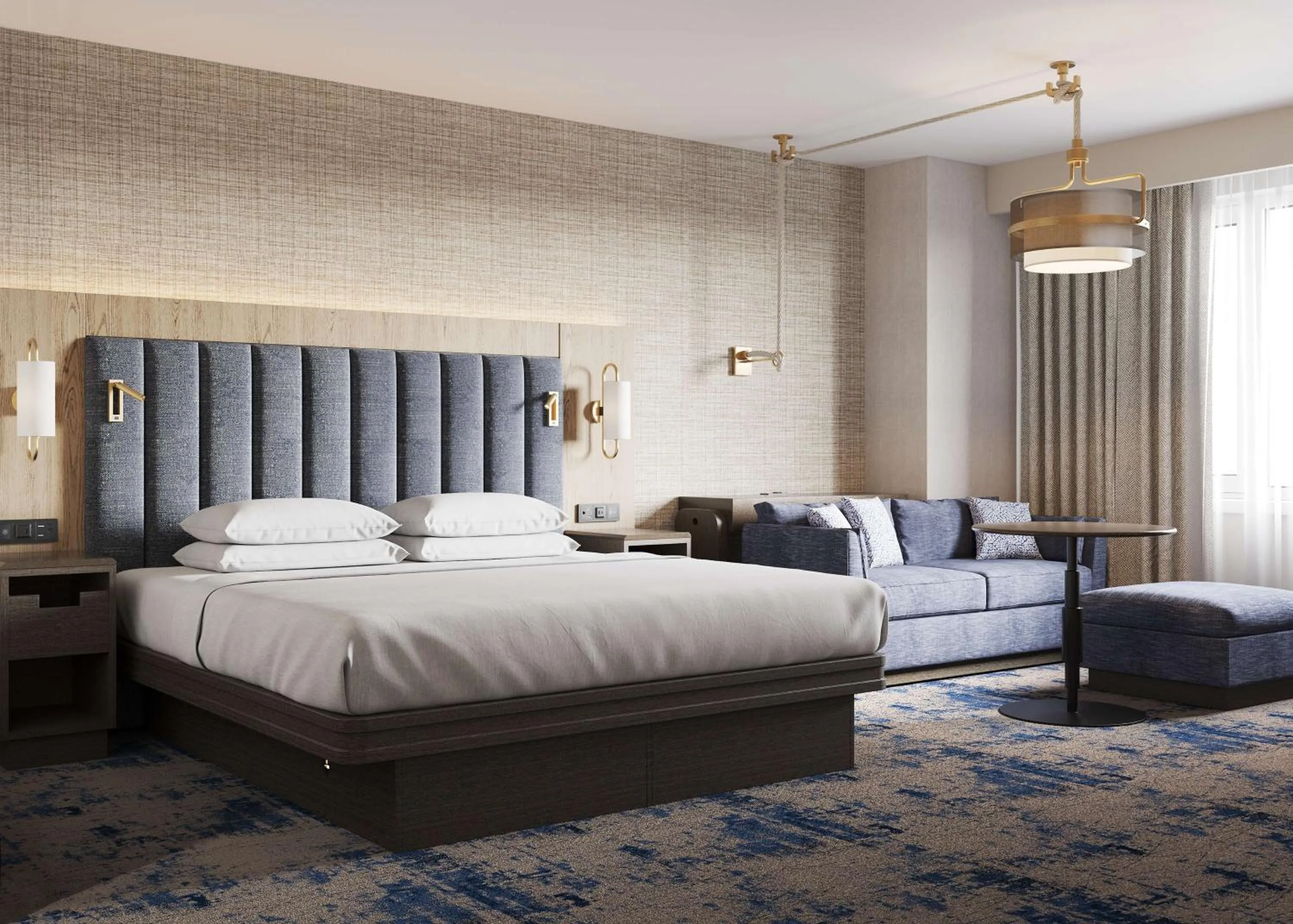 Bedroom, Bed in Hyatt Regency Jersey City on the Hudson