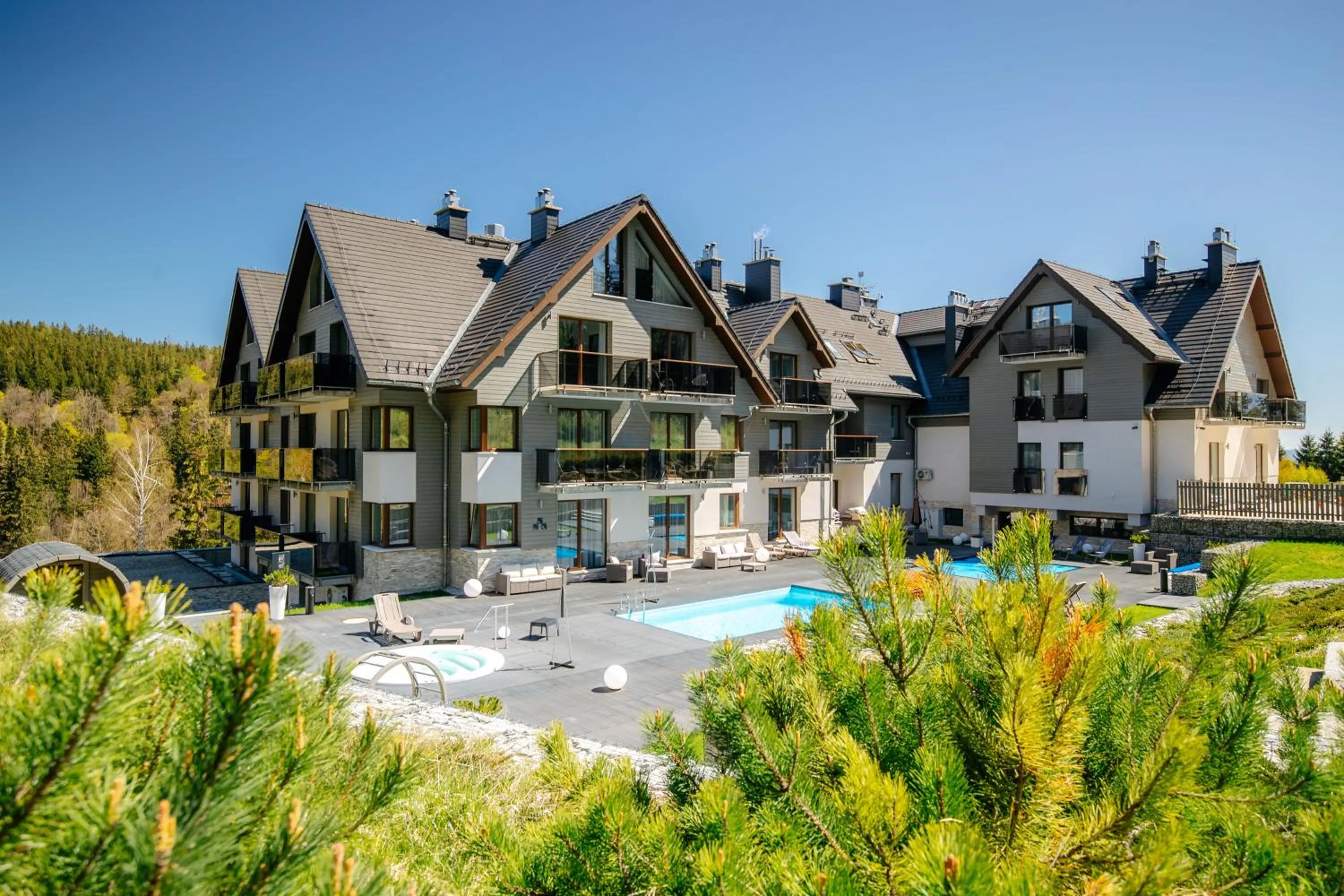 Property building in Czarny Kamień Resort & SPA