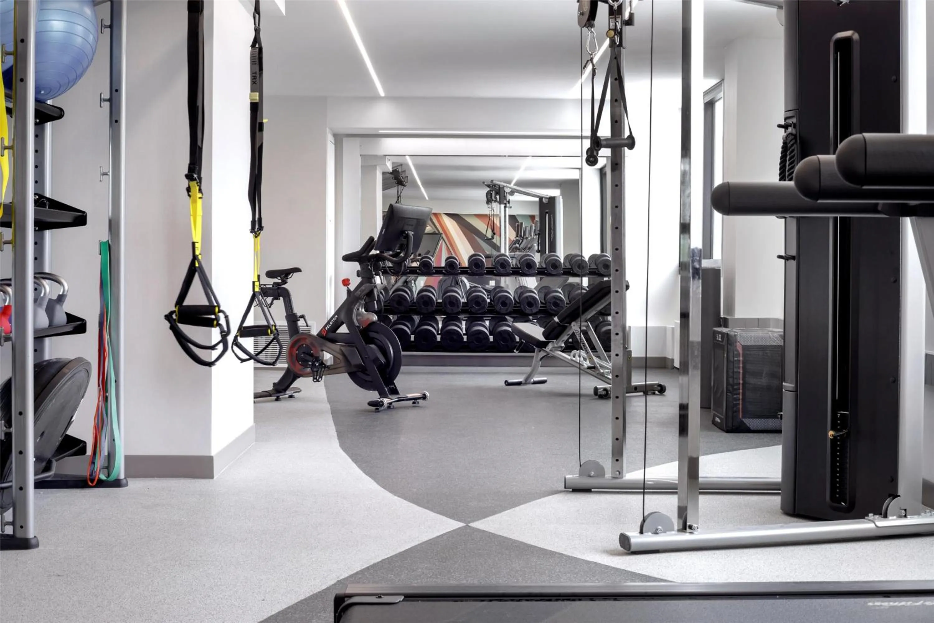 Fitness centre/facilities in Hilton Garden Inn LAX Los Angeles Airport