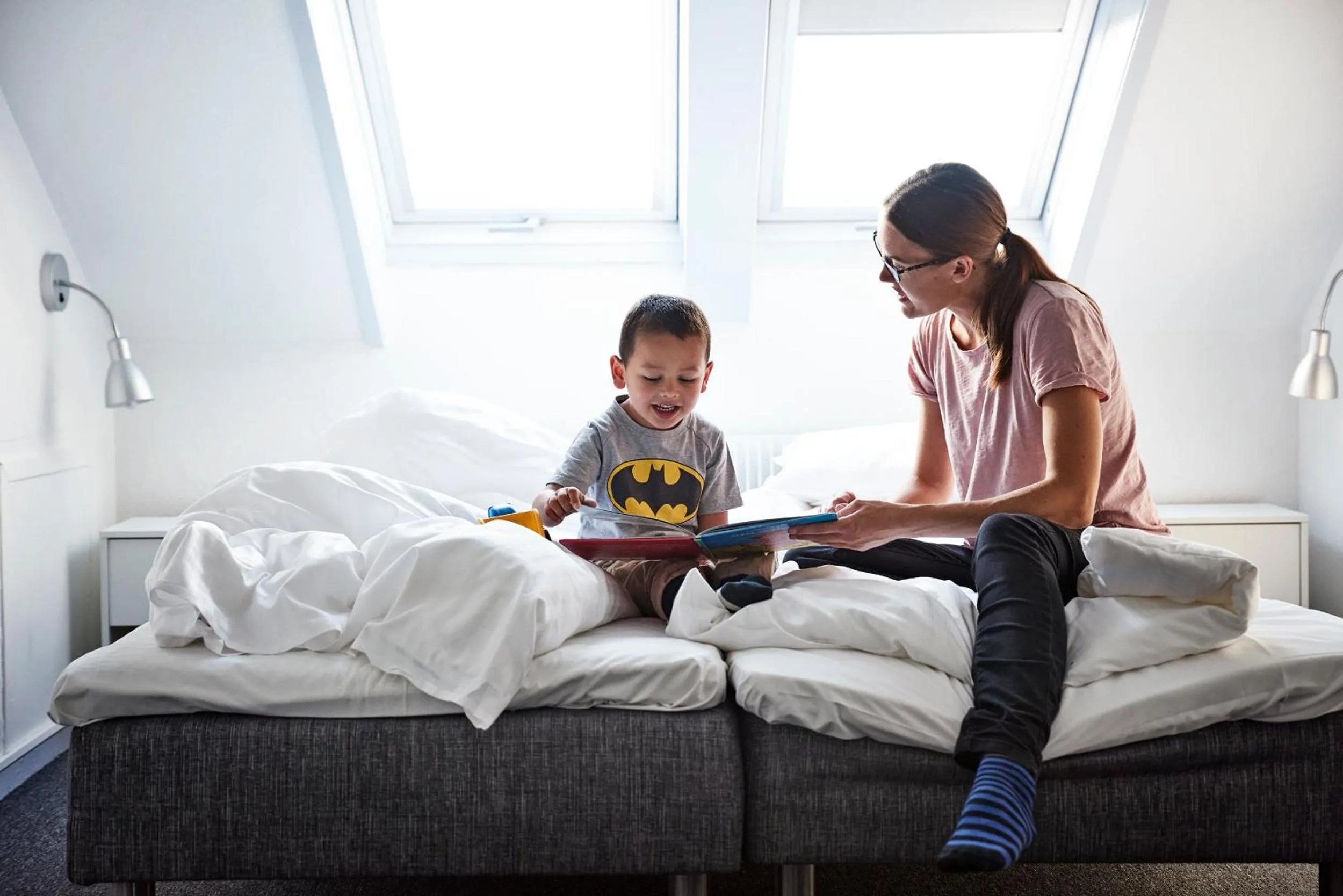 Bed in Danhostel Thyborøn