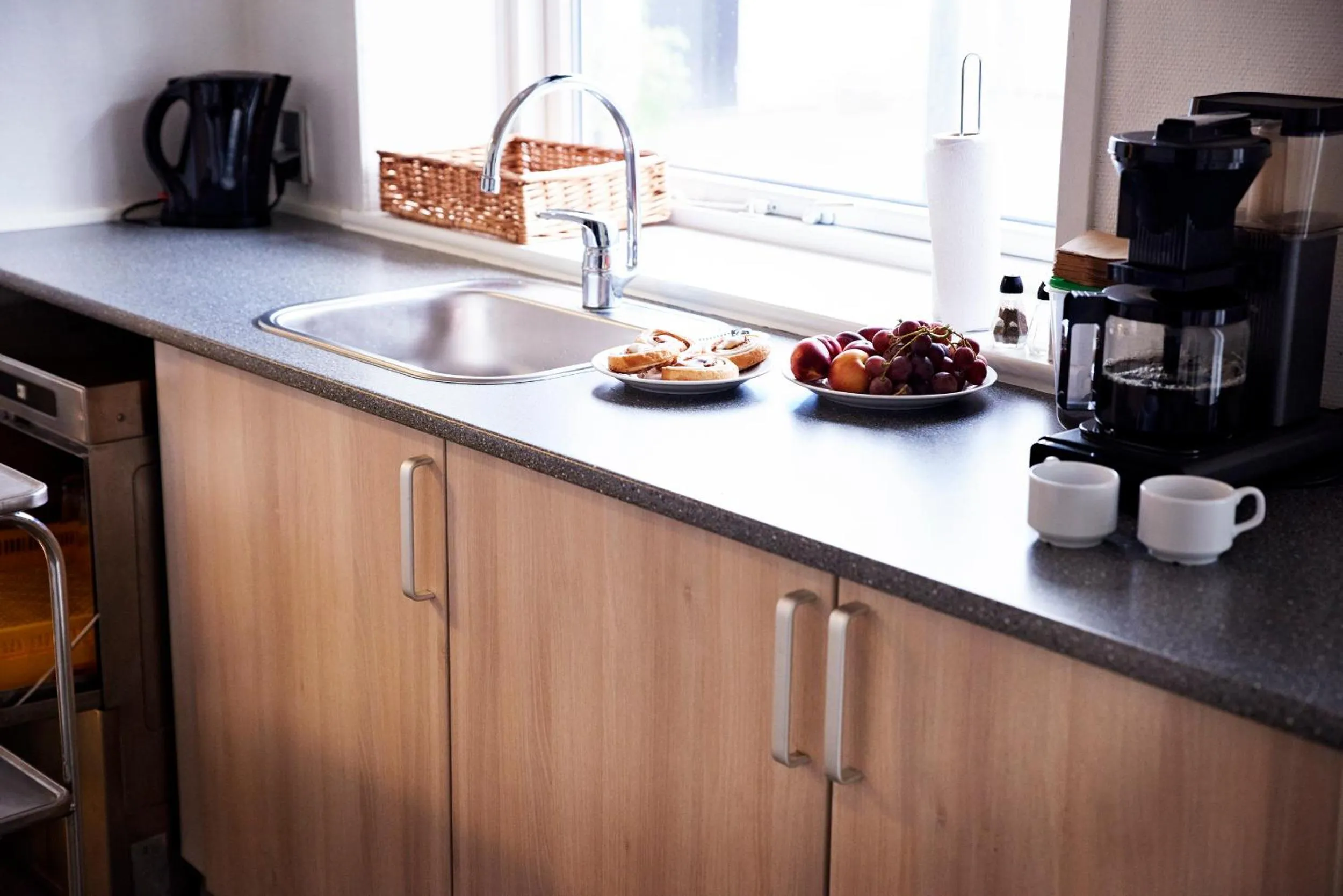 Communal kitchen in Danhostel Thyborøn