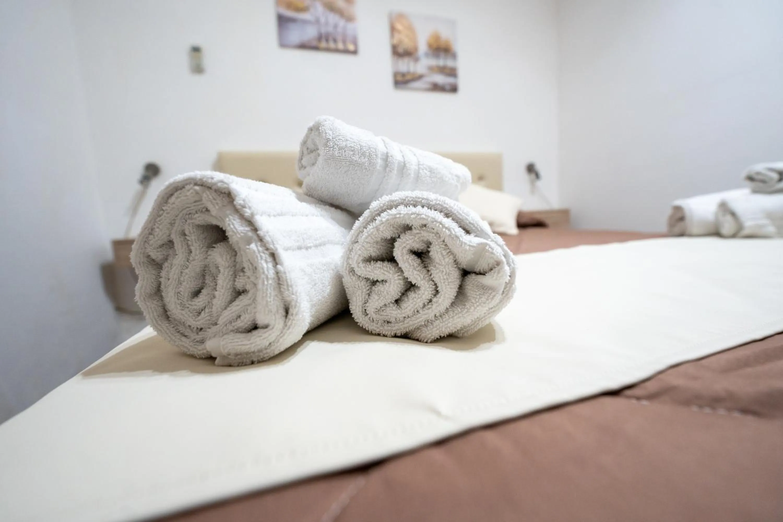 Bed in B&B Villa Achibea