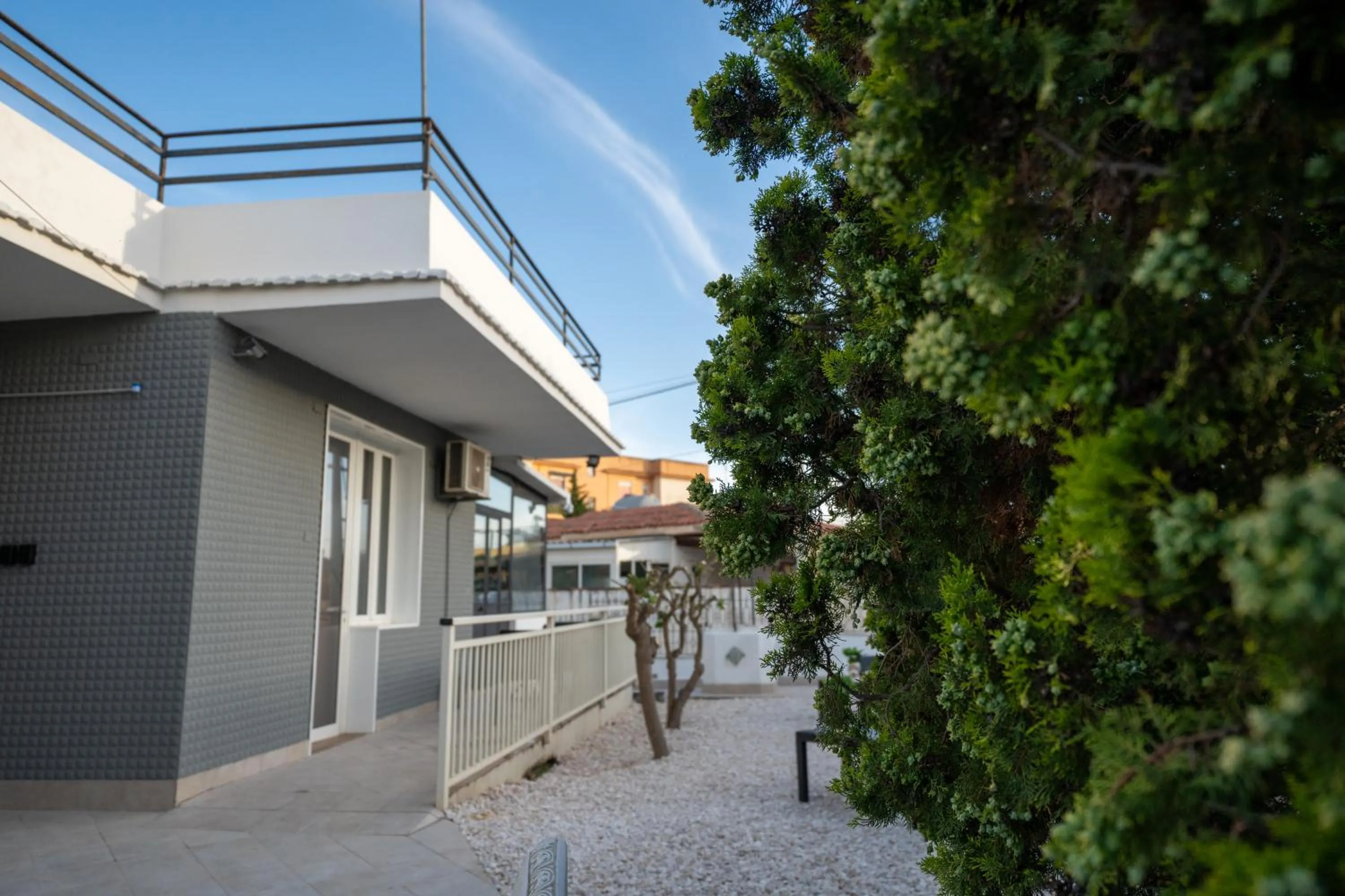 Property building in B&B Villa Achibea