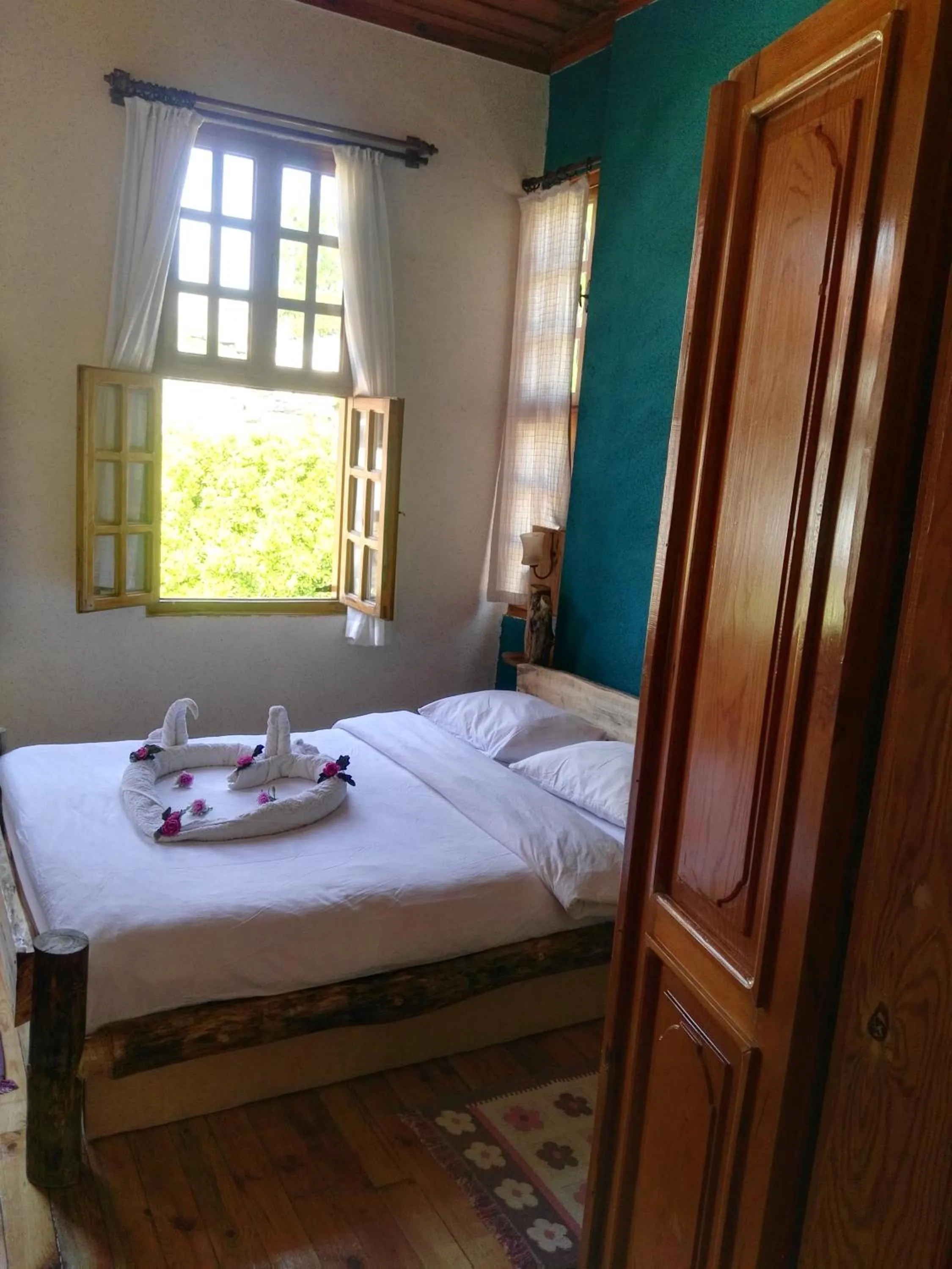 Bed in Otel Wood House