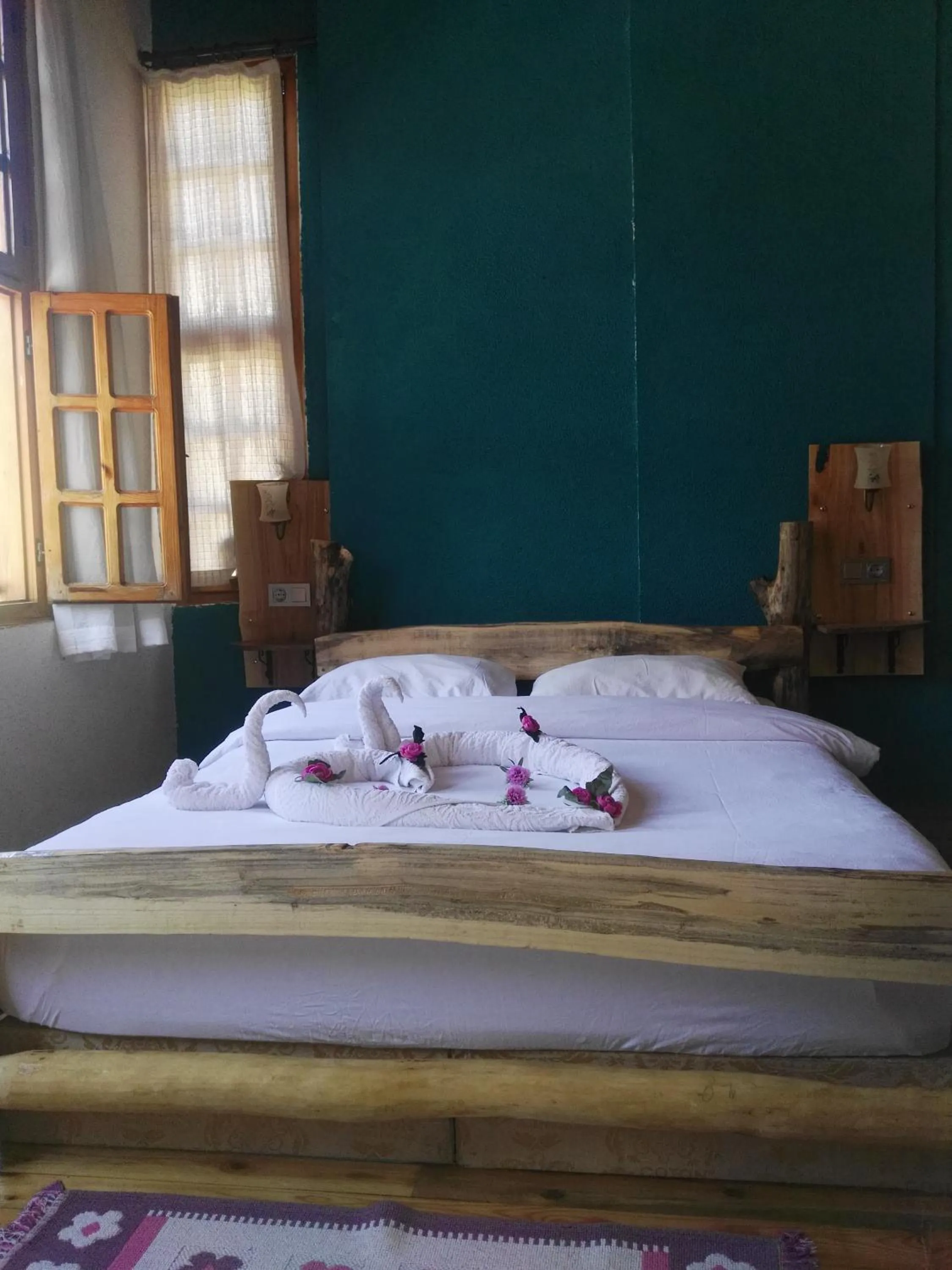 Bed in Otel Wood House