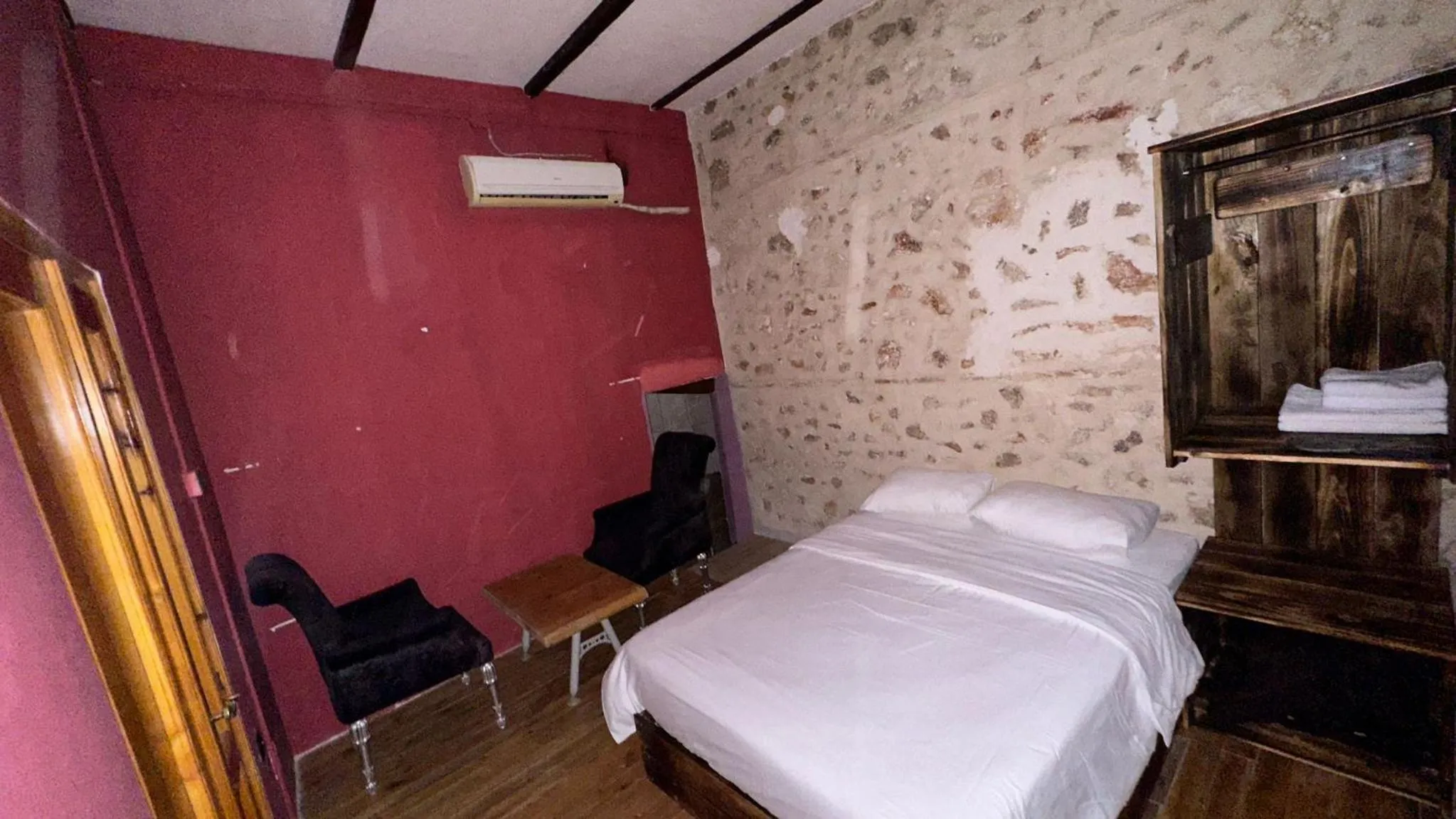 Bed in Otel Wood House