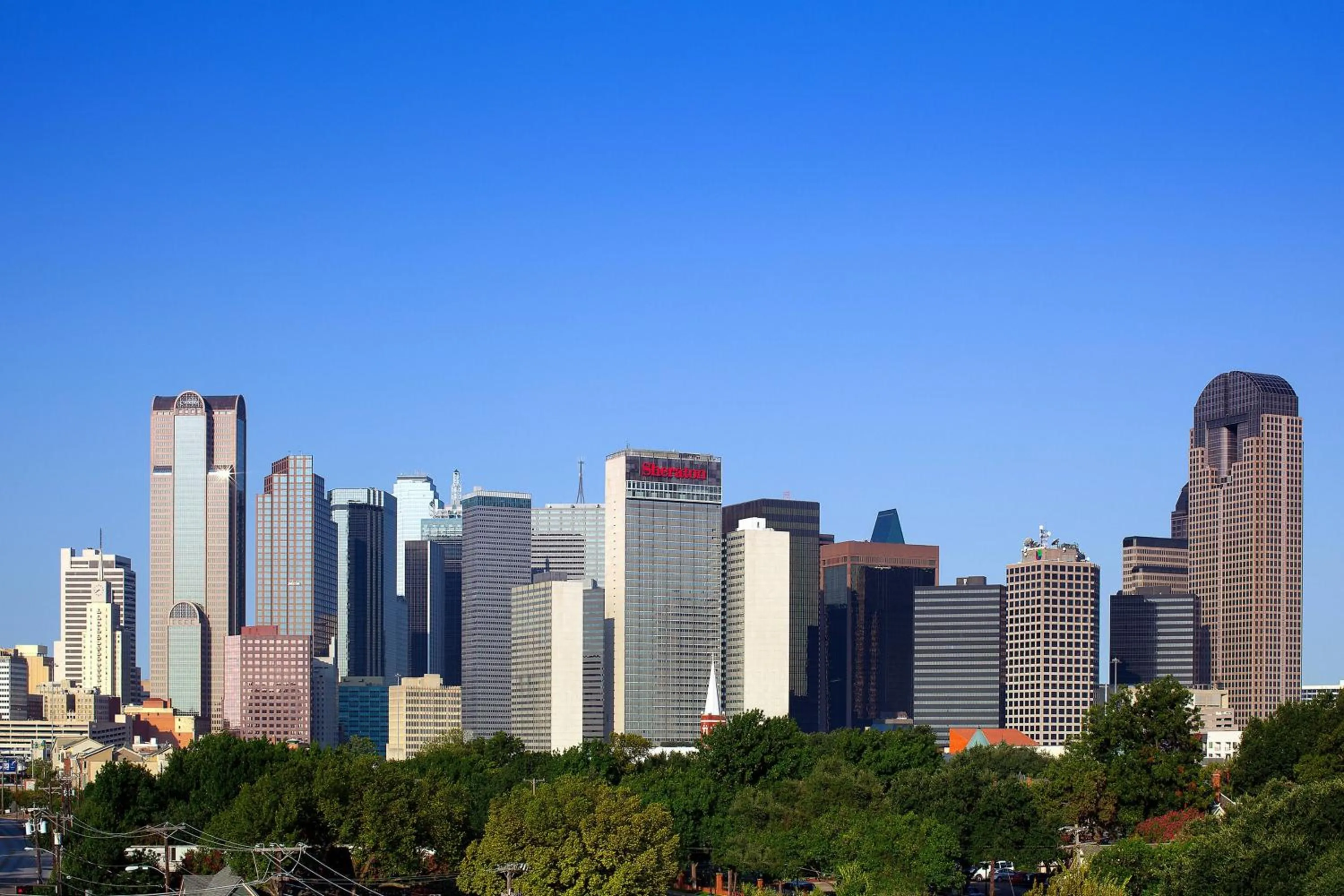 Property building in Sheraton Dallas Hotel