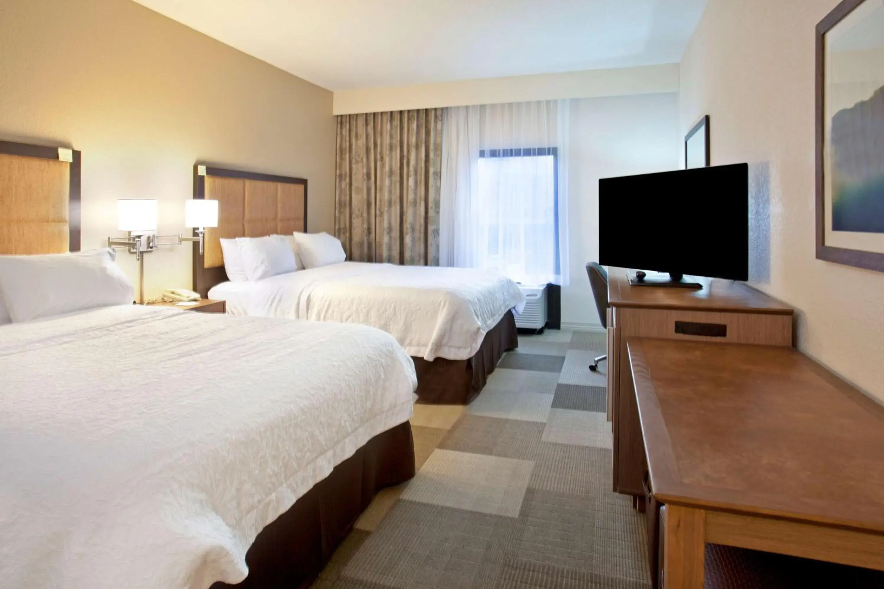 Room with Two Queen Beds - Non-Smoking in Hampton Inn & Suites Nashville-Smyrna Room with Two Queen Beds - Non-Smoking in Hampton Inn & Suites Nashville-Smyrna