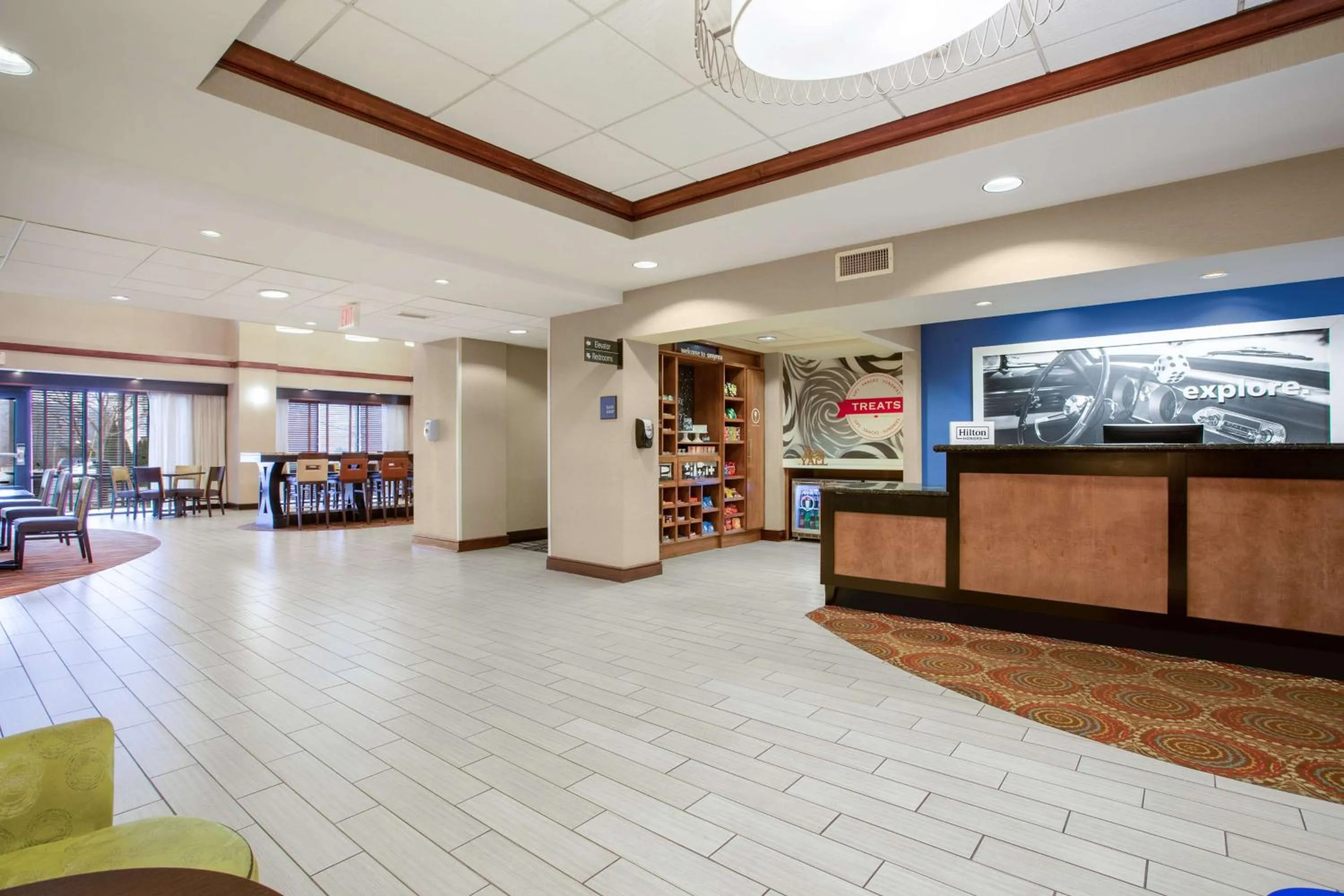 Lobby or reception in Hampton Inn & Suites Nashville-Smyrna