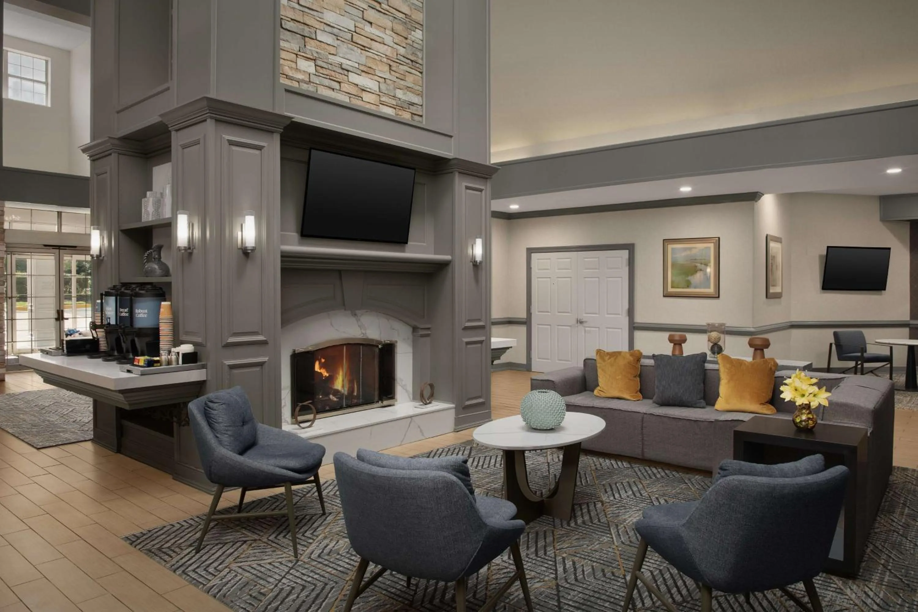Lobby or reception in Homewood Suites by Hilton Alexandria