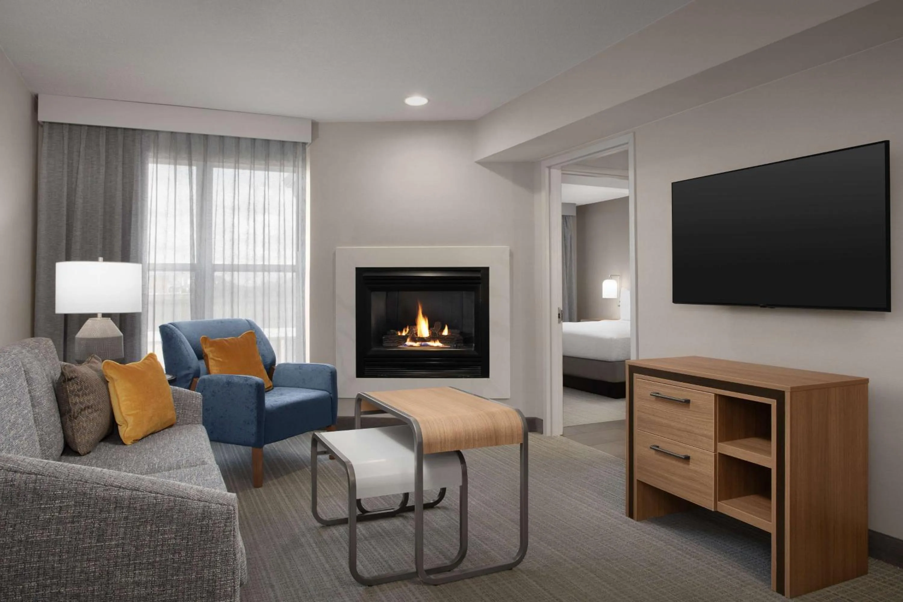 Living room in Homewood Suites by Hilton Alexandria