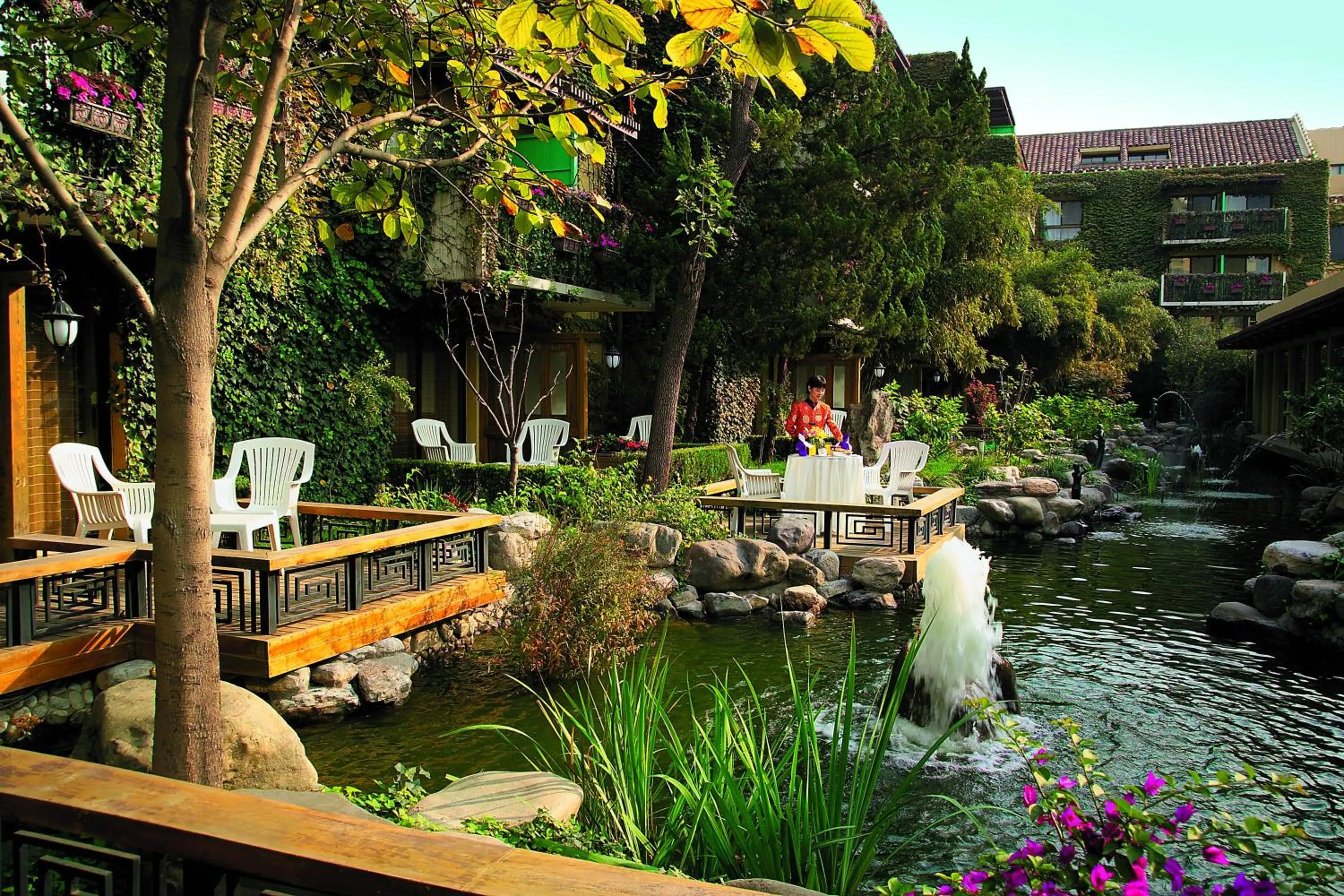 Balcony/Terrace in Jianguo Hotel