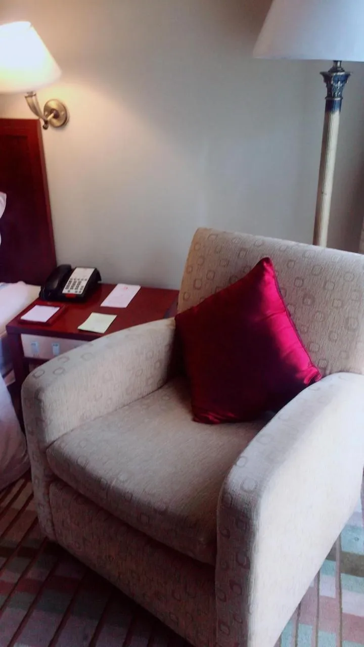 Decorative detail in Jianguo Hotel