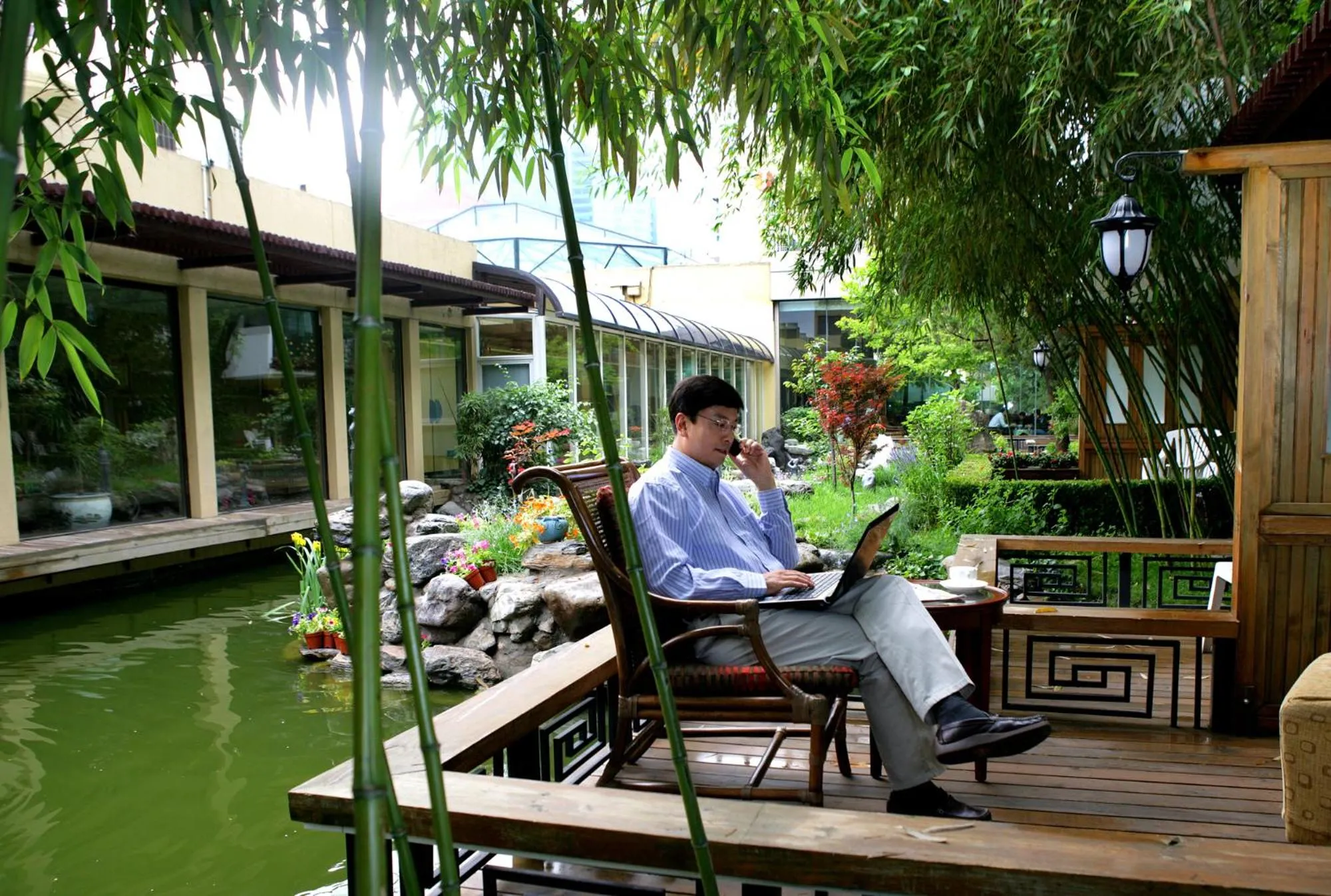 View (from property/room) in Jianguo Hotel