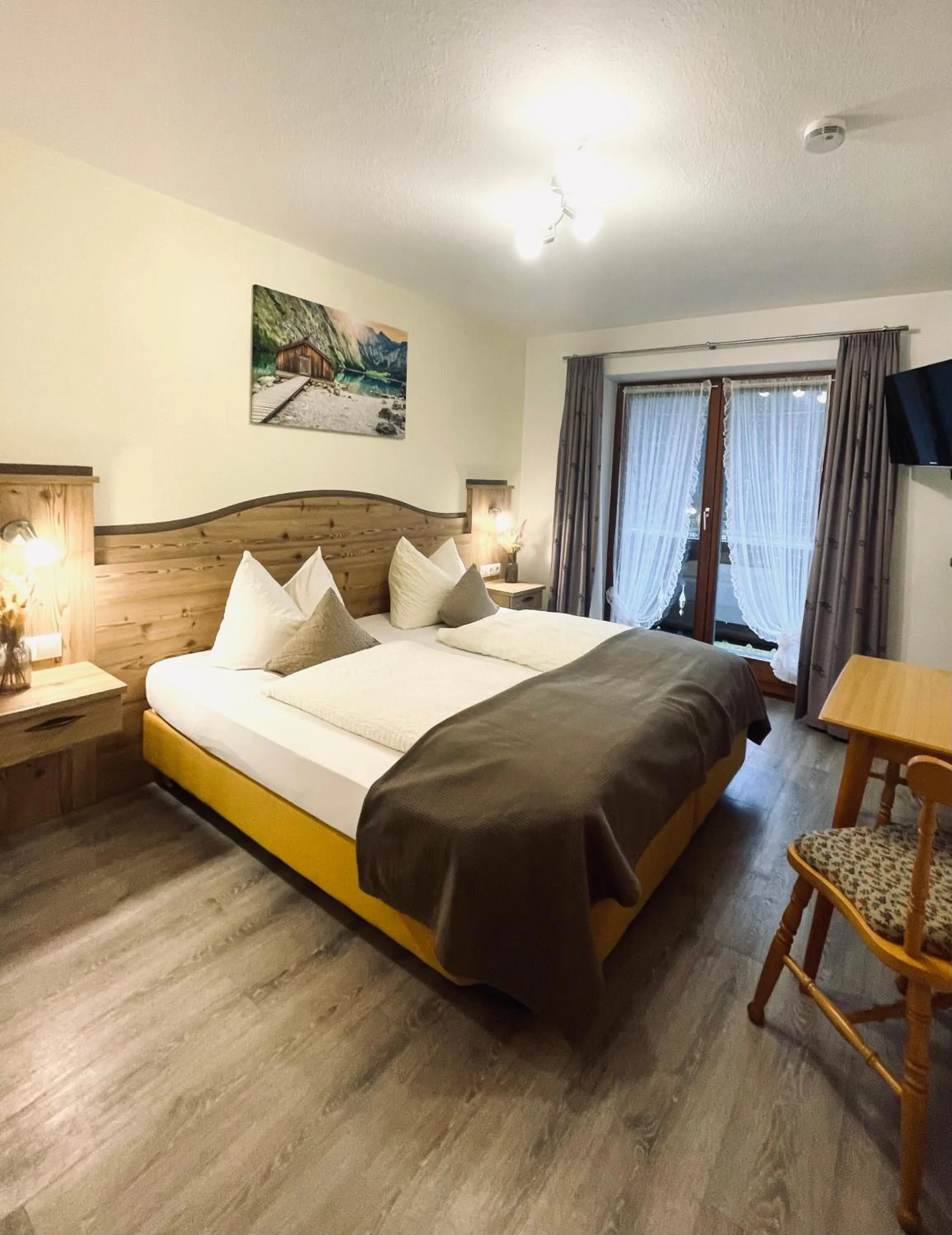 Bed in Gästehaus Achental