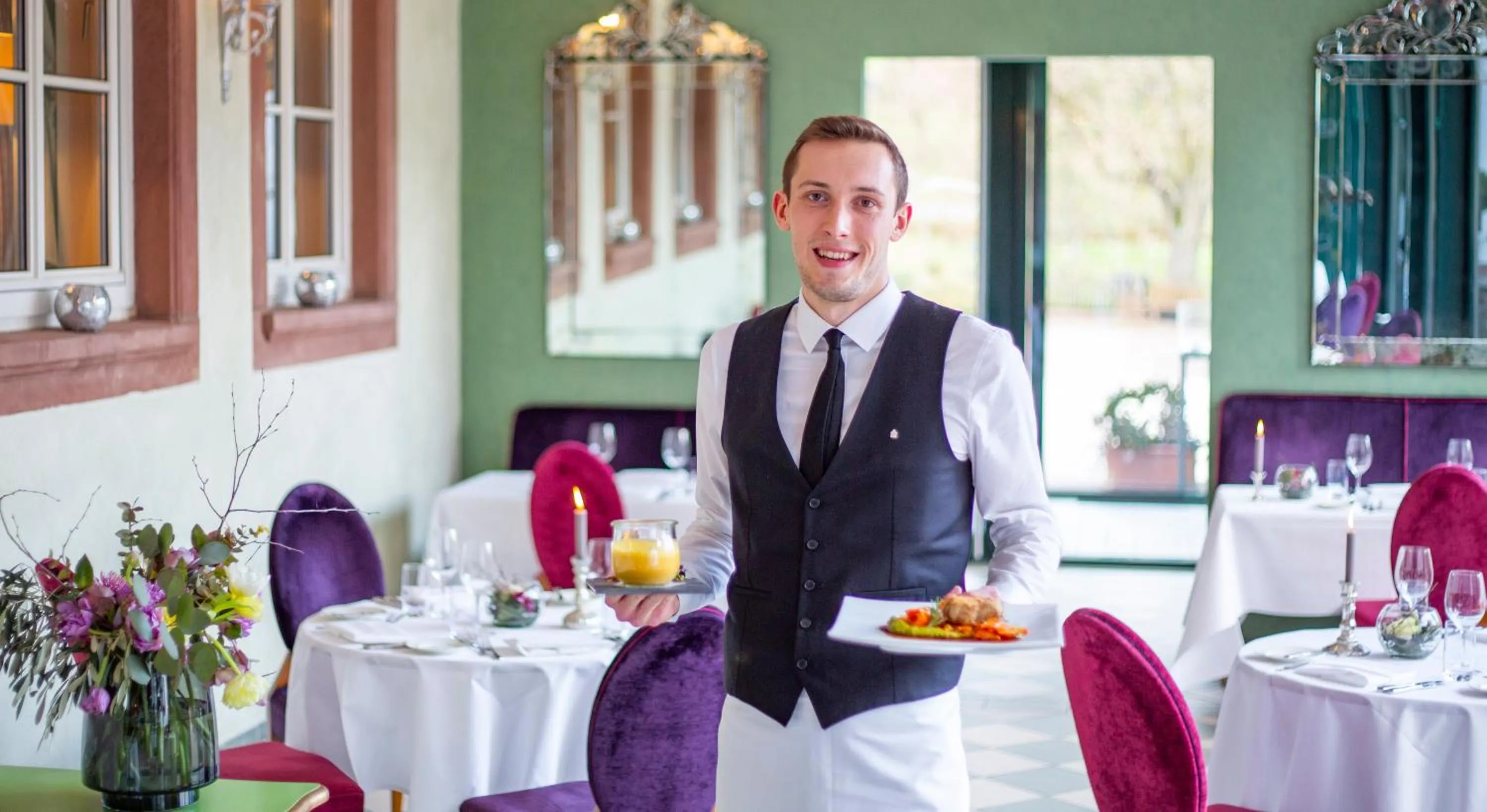 Restaurant/places to eat in Romantik Hotel Landschloss Fasanerie