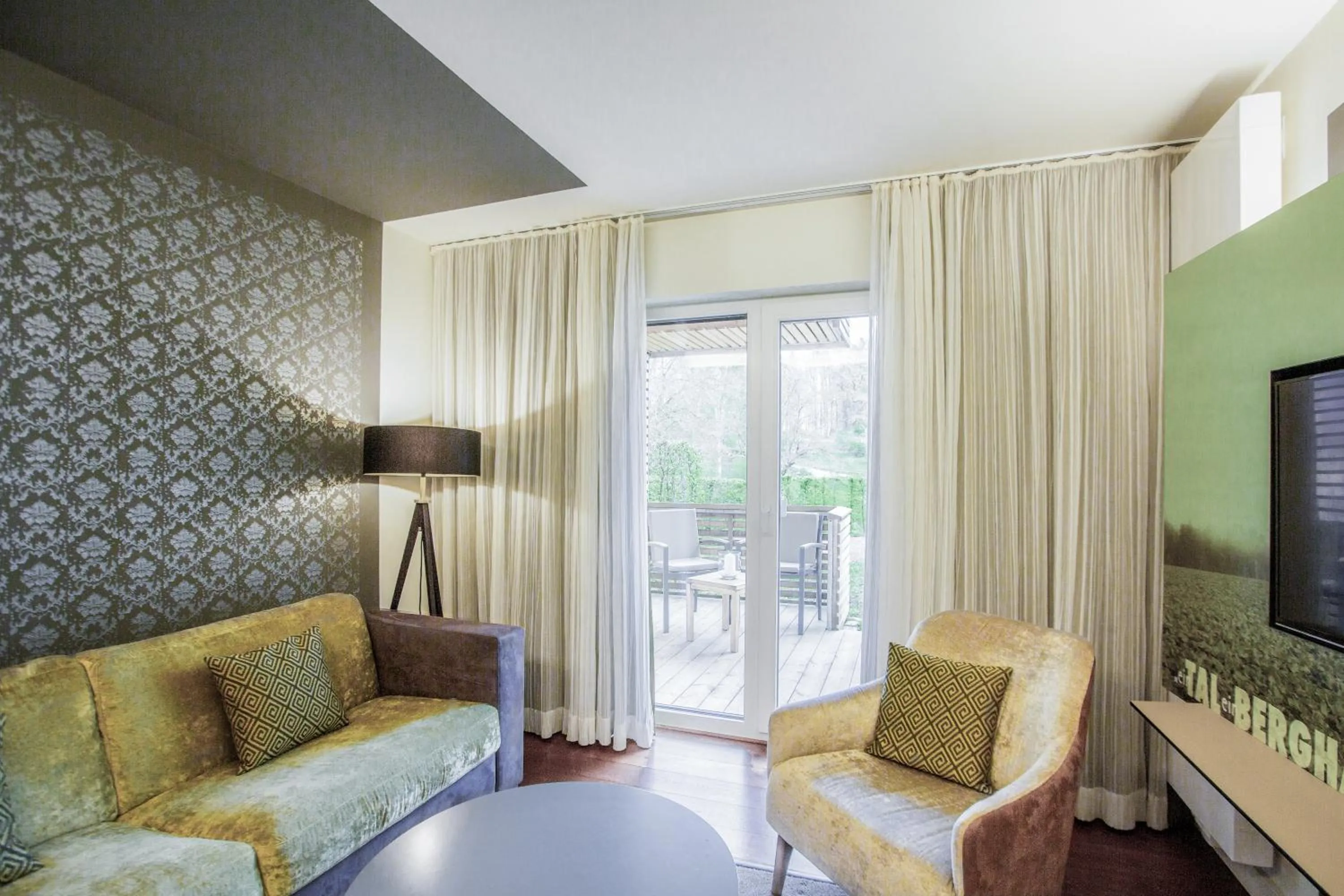 Living room in Romantik Hotel Landschloss Fasanerie