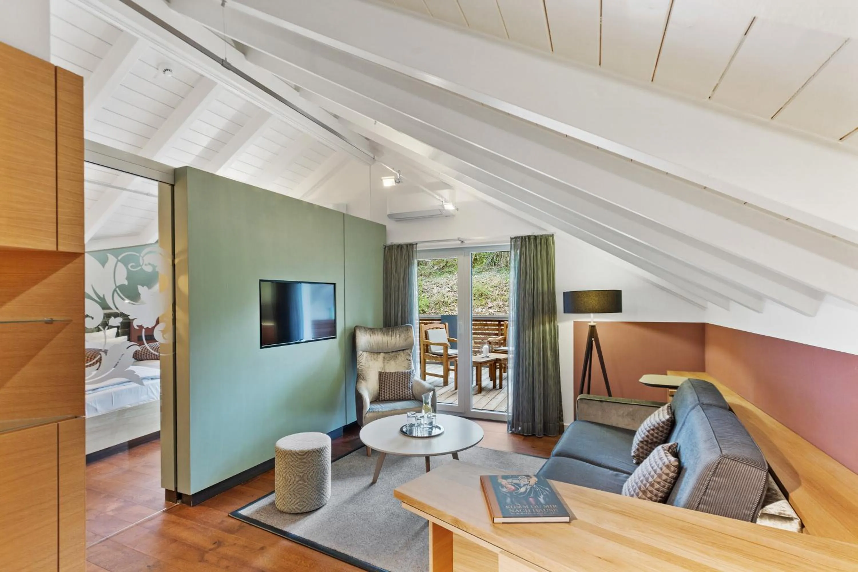 Living room in Romantik Hotel Landschloss Fasanerie