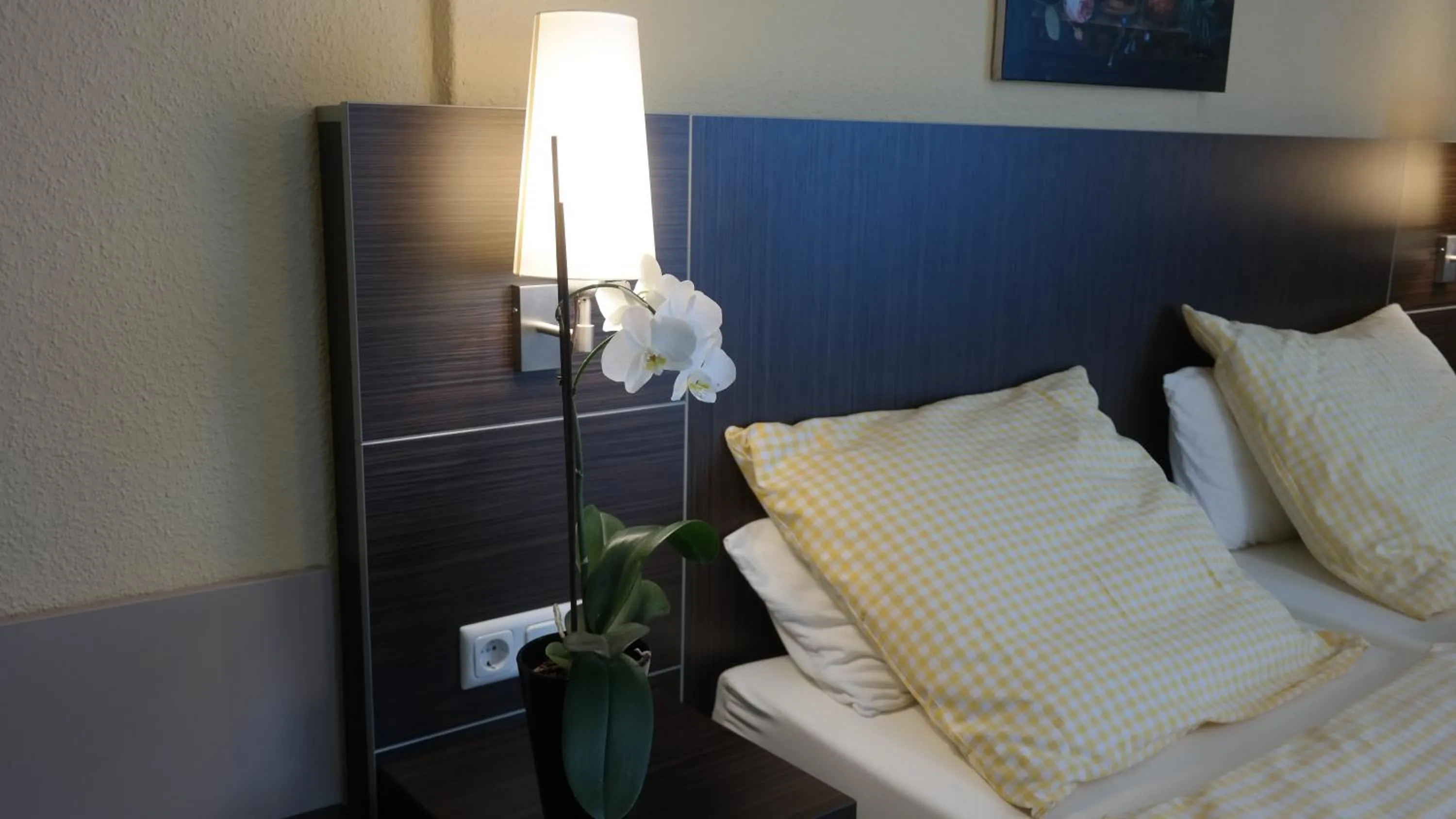 Bed in Hotel Villa Glas