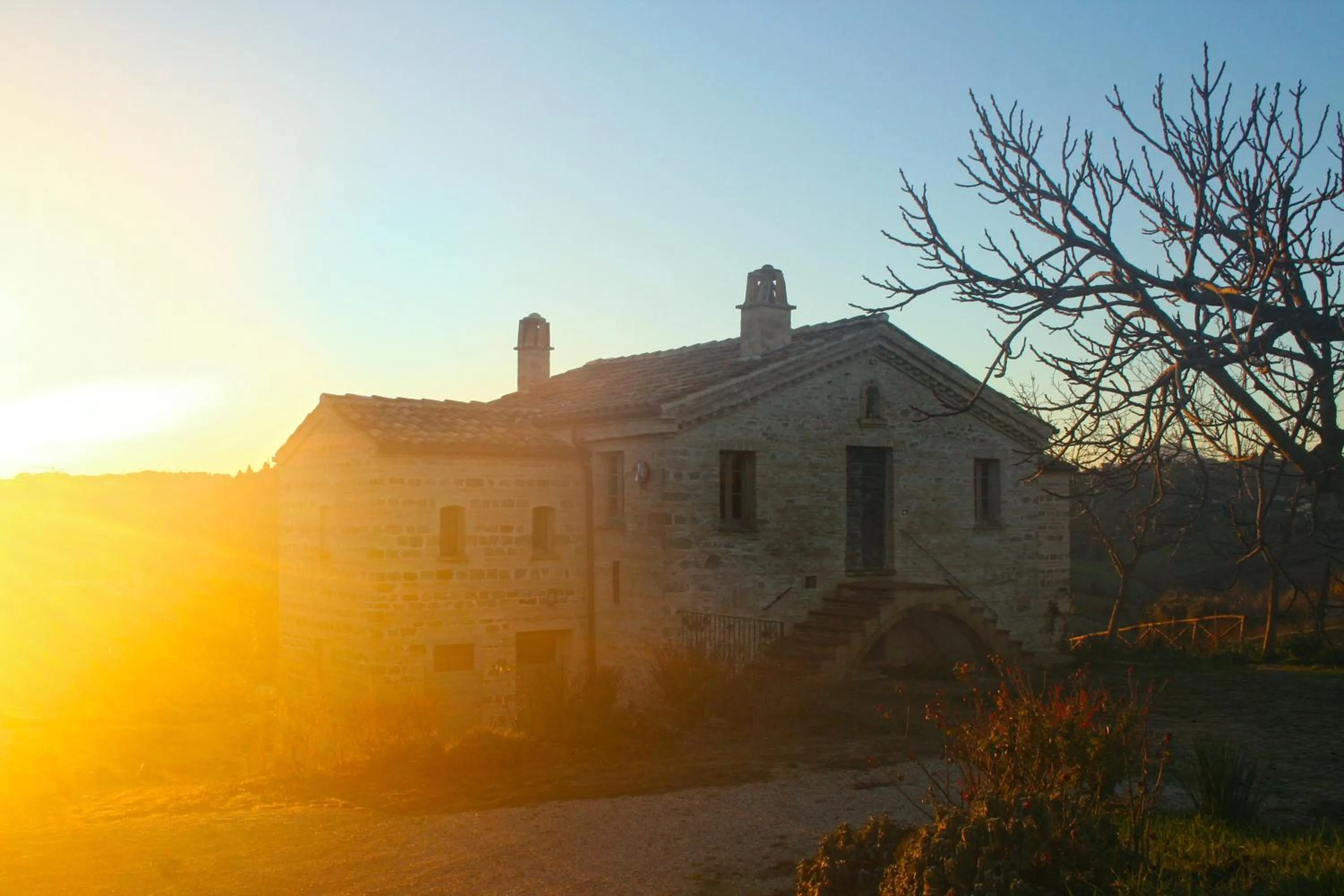 Sunrise in Locanda San Francesco