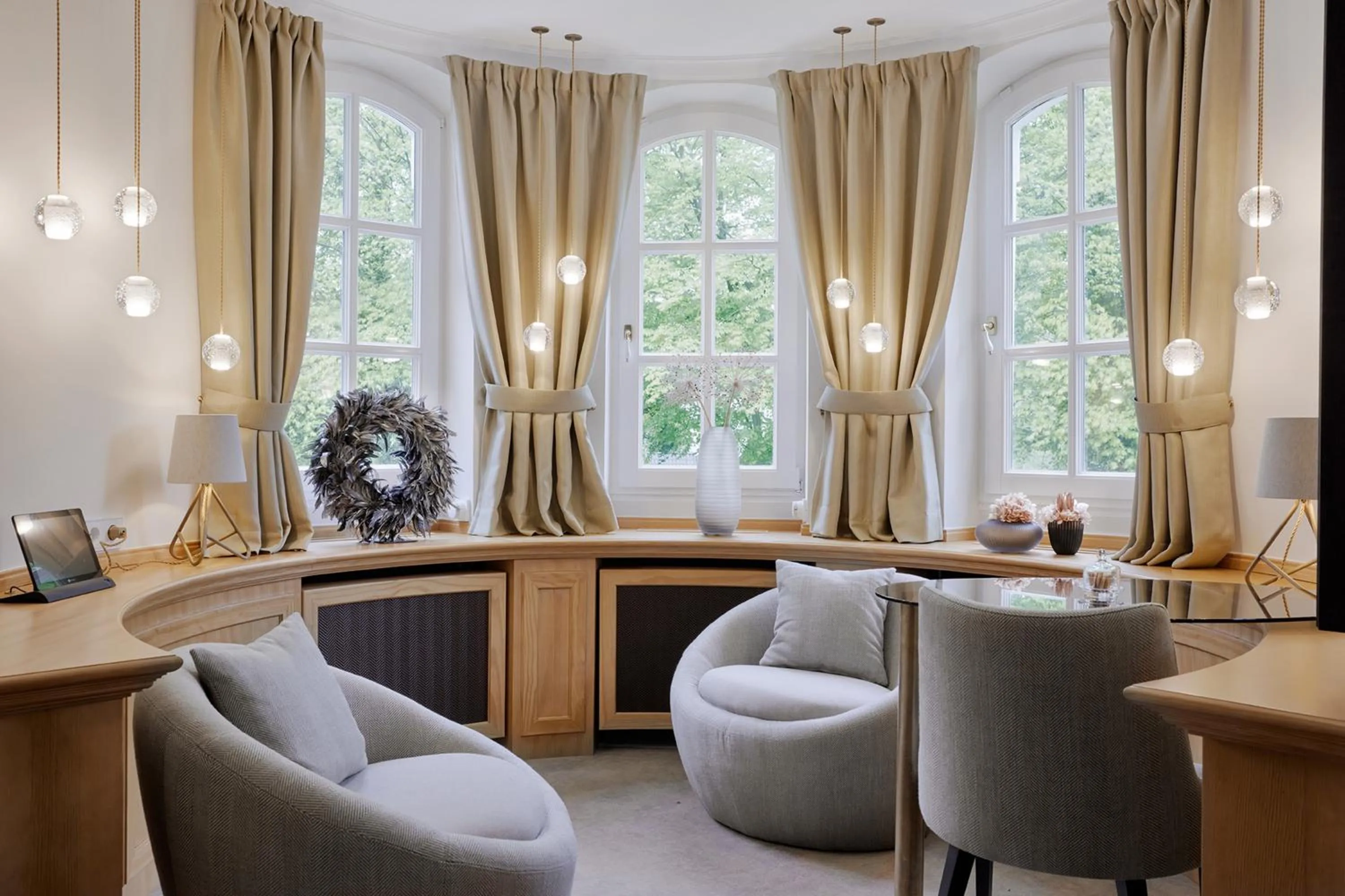 Living room in Hotel Landhaus Wachtelhof