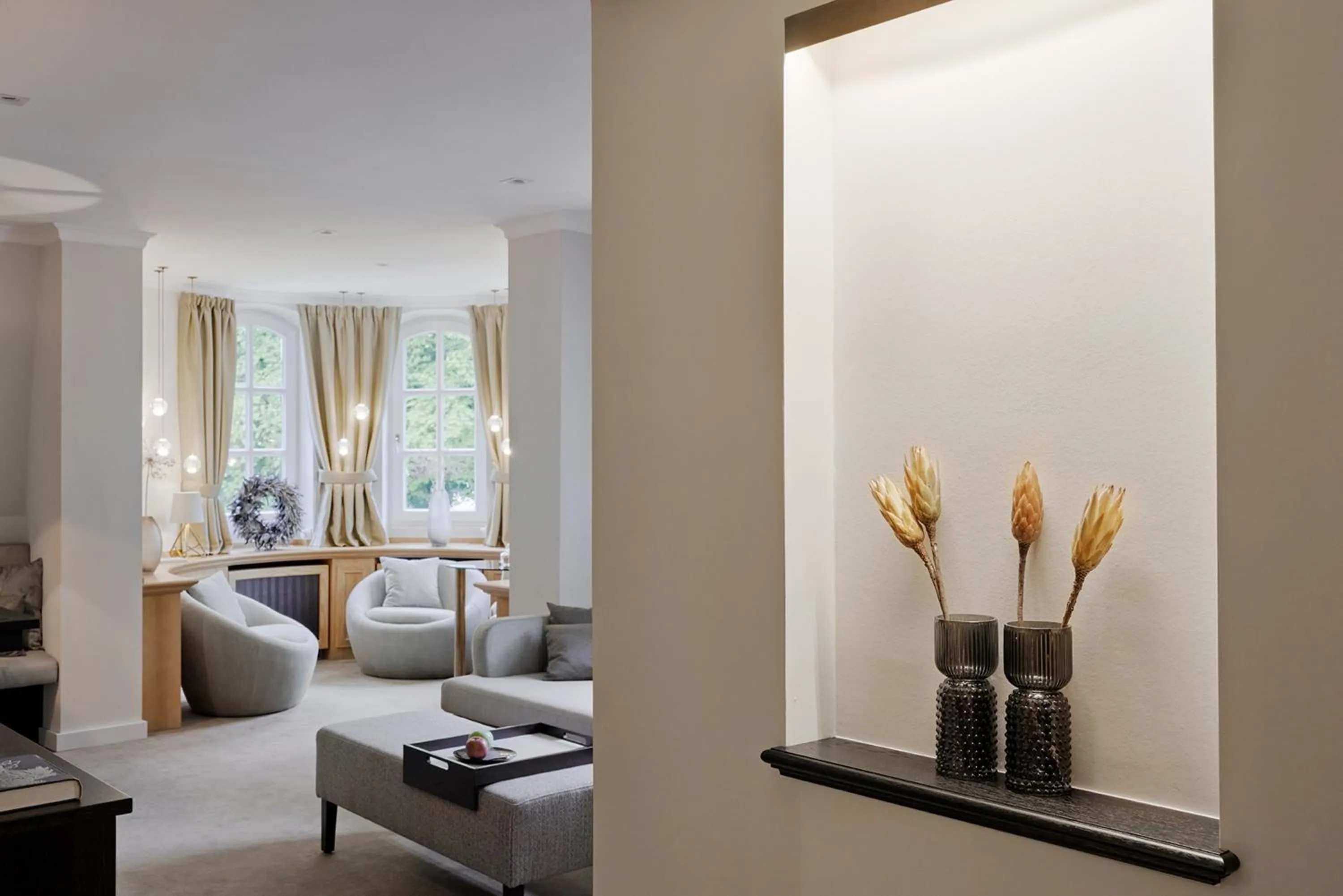 Living room in Hotel Landhaus Wachtelhof