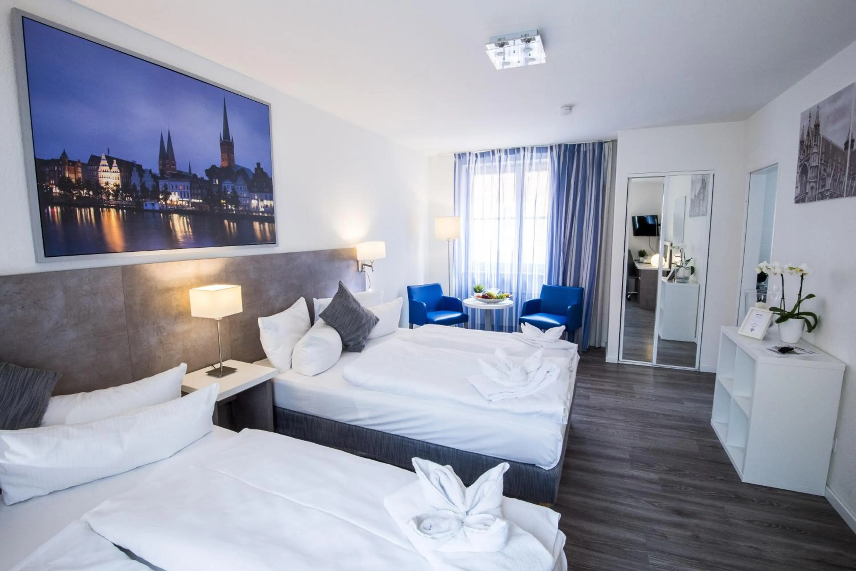 Bed in Appartementhaus Obertrave