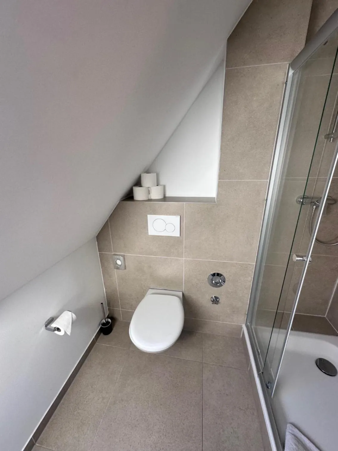 Bathroom in Appartementhaus Obertrave